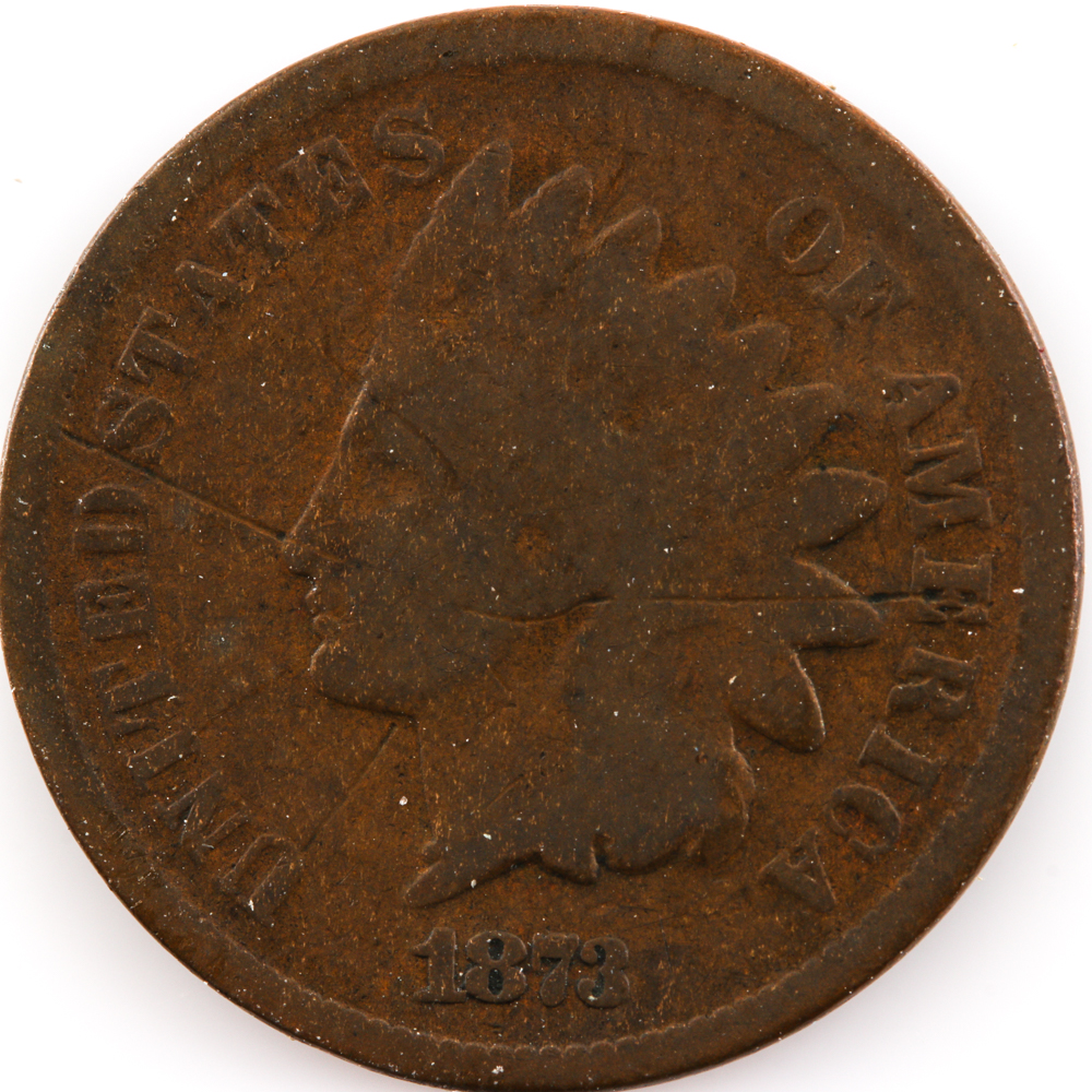 1873 Indian Head Cent