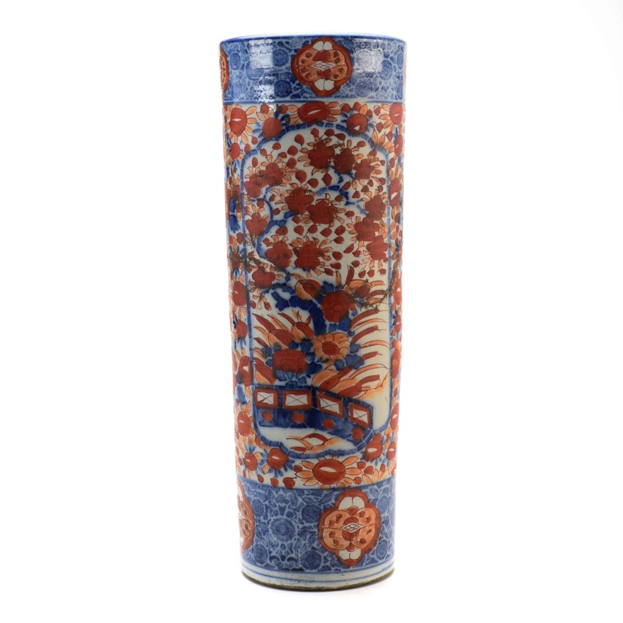 Japanese Imari Umbrella Stand