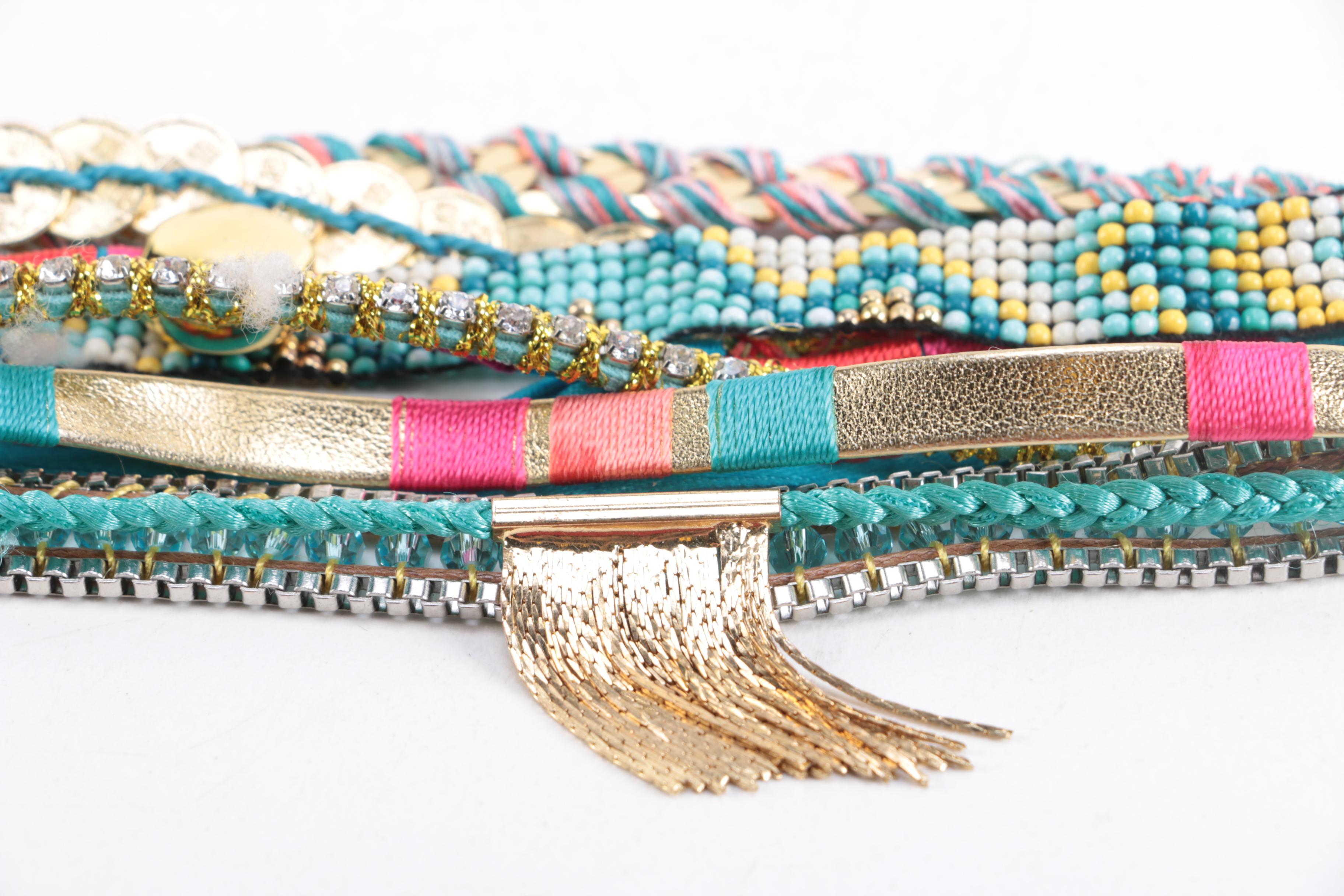 Assorted Bracelets Including Alexis Bittar