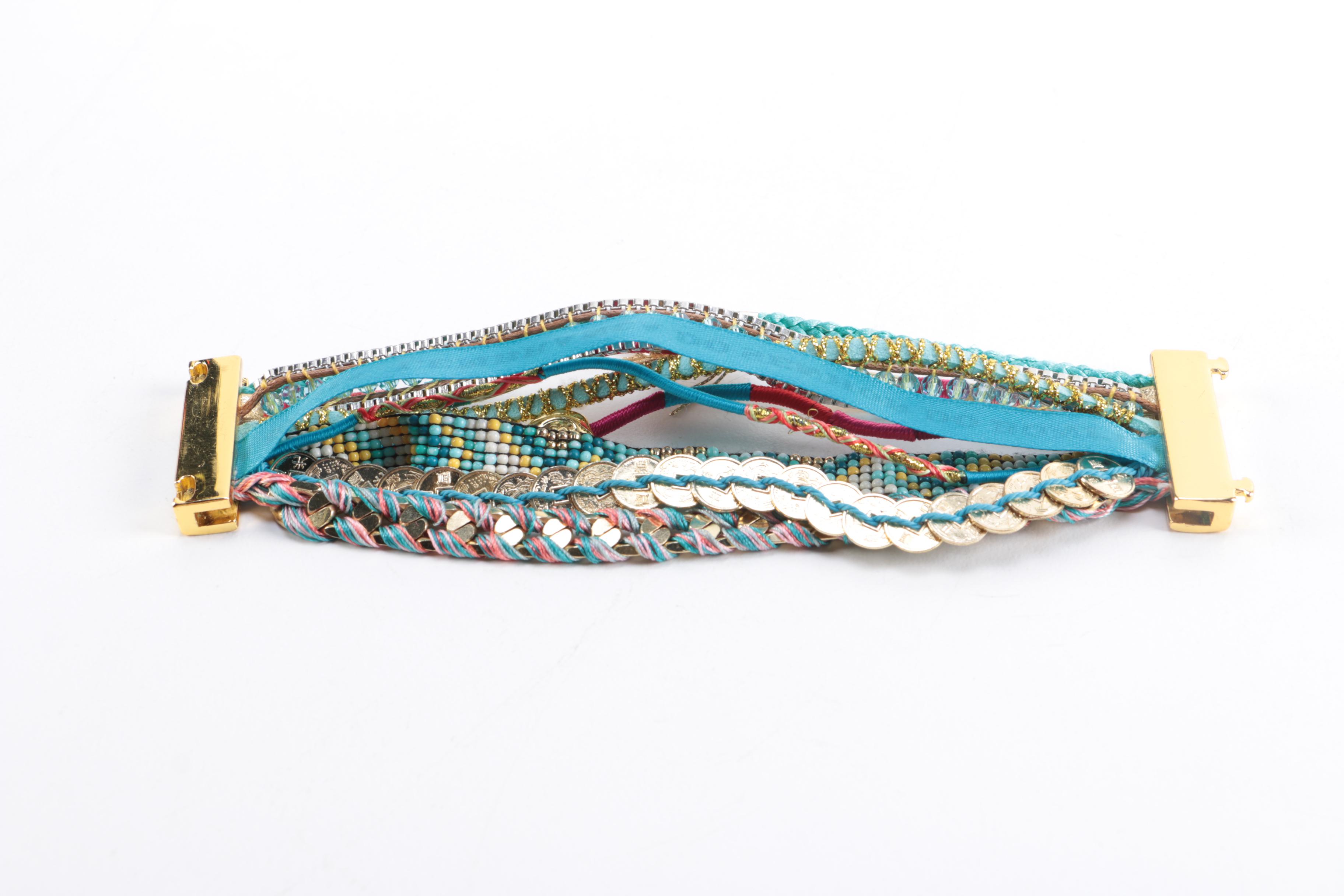 Assorted Bracelets Including Alexis Bittar