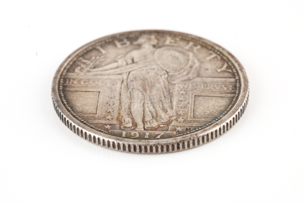 1917 Type 1 Standing Liberty Quarter