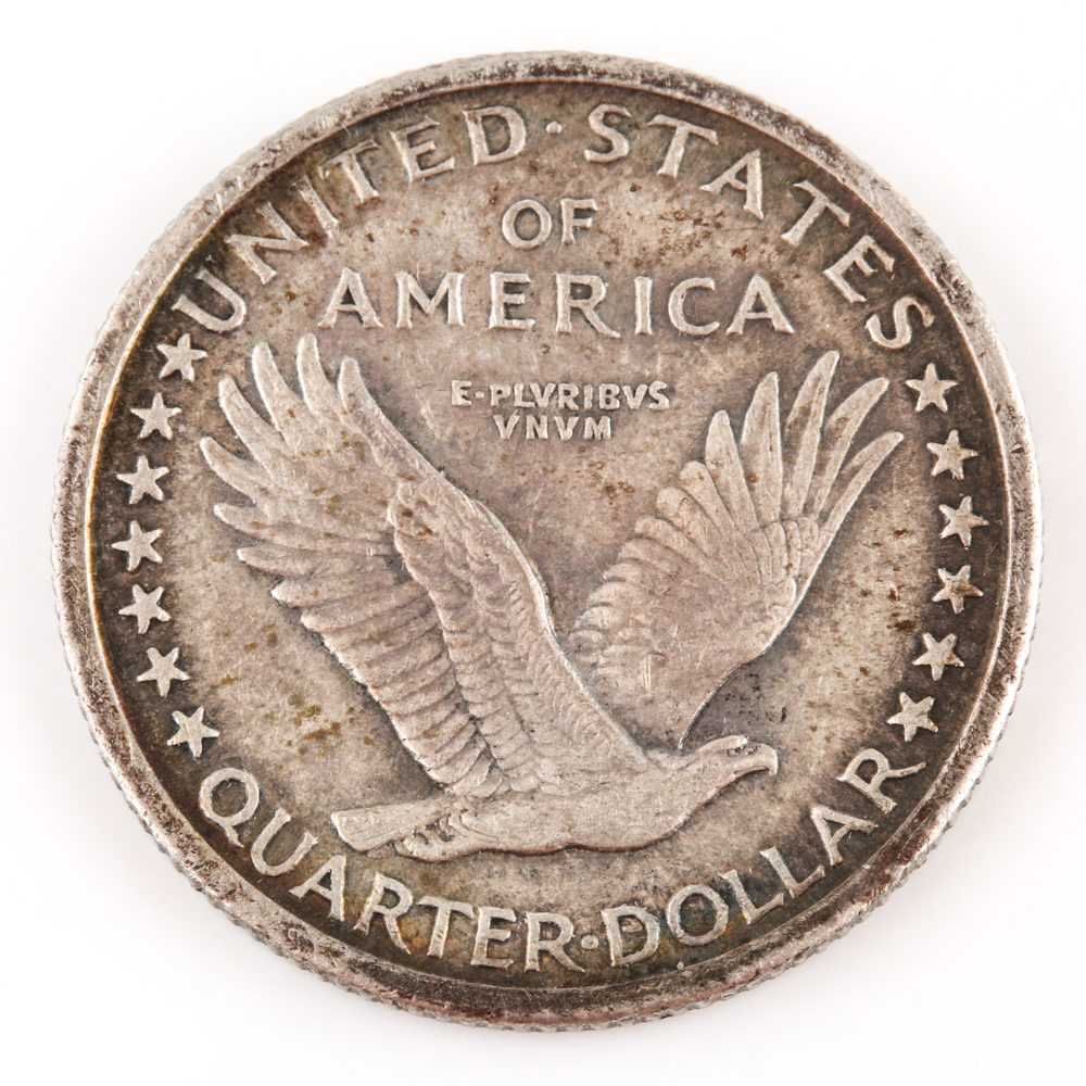 1917 Type 1 Standing Liberty Quarter