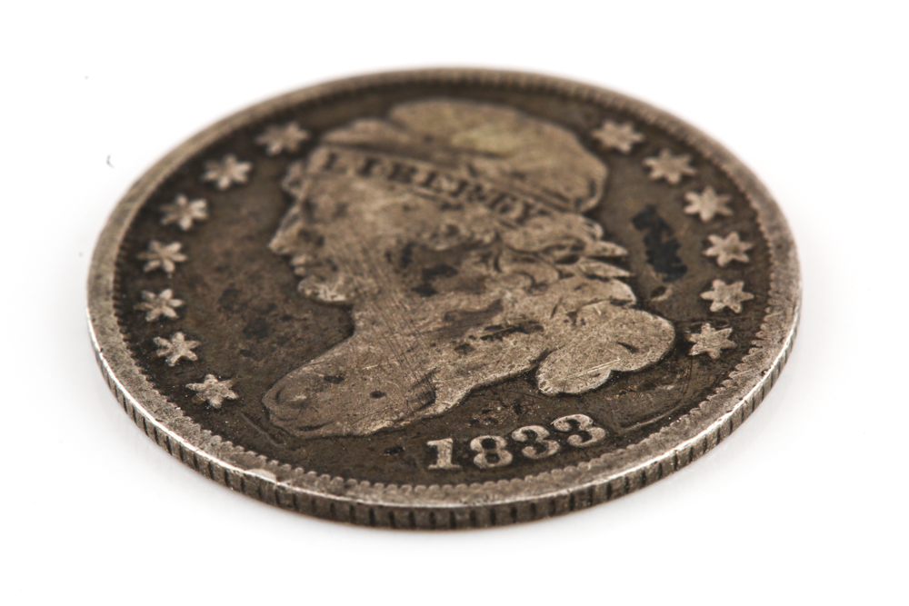 1833 Capped Bust Dime