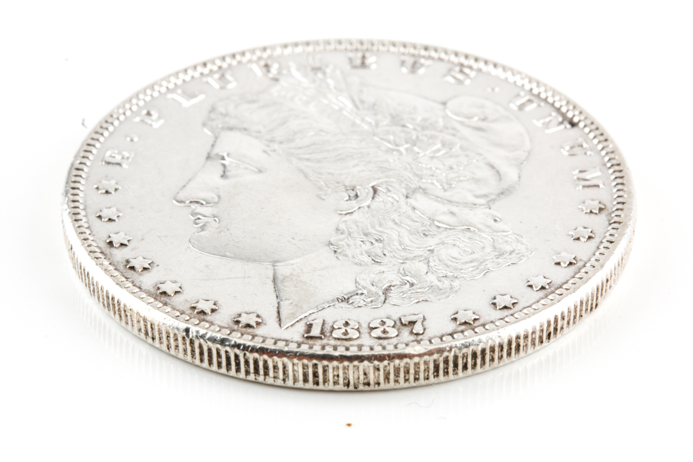 1887 Morgan Dollar