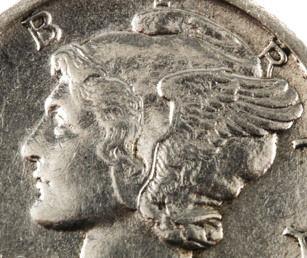 1917-S Mercury Dime