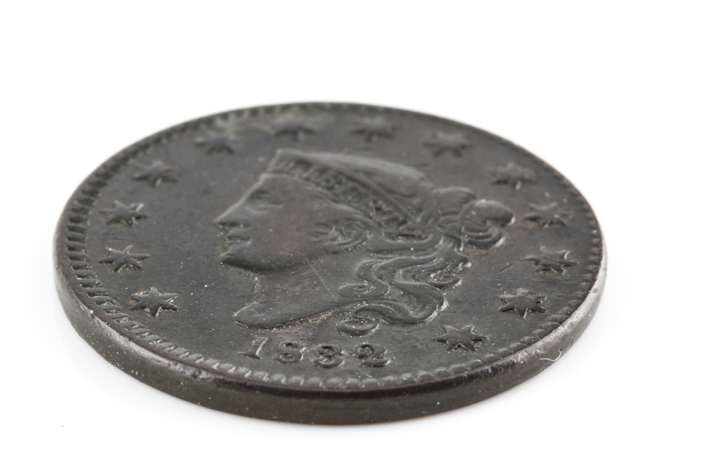 1832 Coronet Head Cent