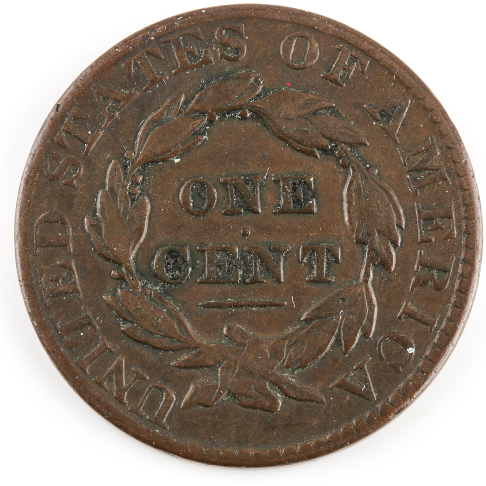 1827 Coronet Head Cent