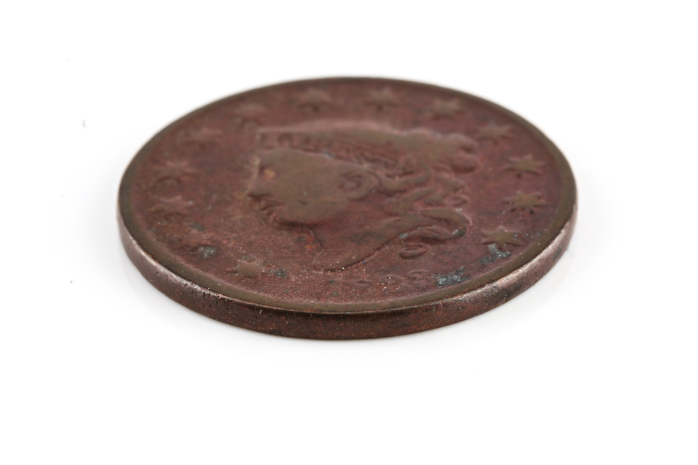 1833 Coronet Head Cent