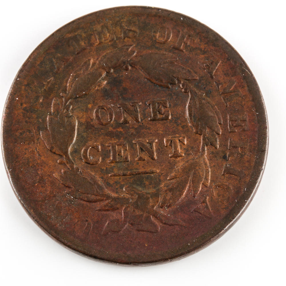 1833 Coronet Head Cent