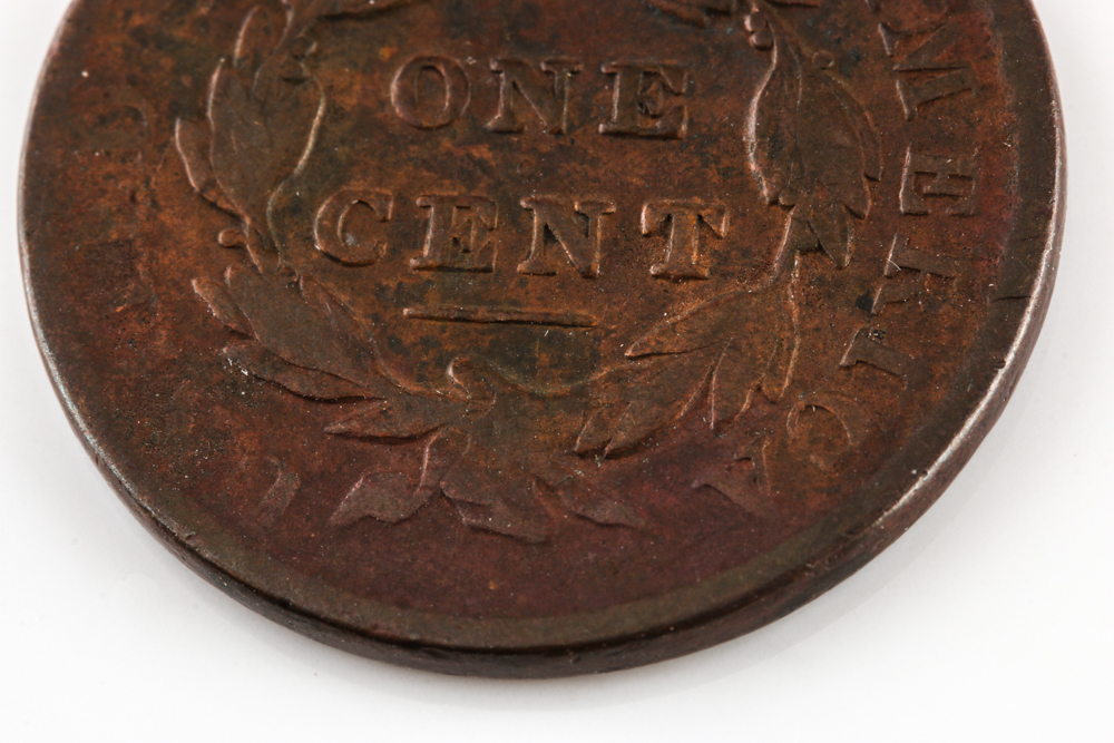 1833 Coronet Head Cent
