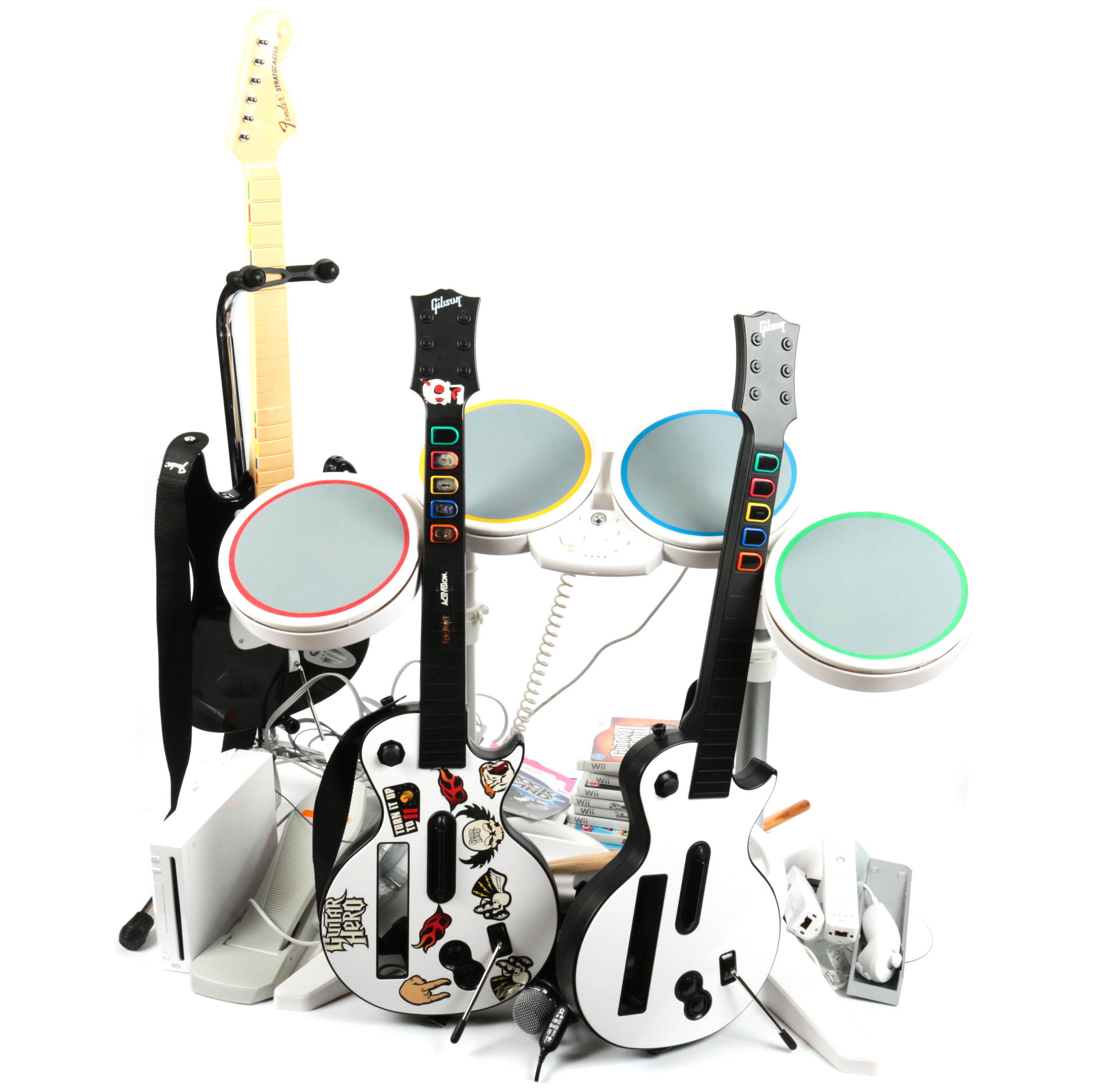 Nintendo Wii Console, Games and Accessories