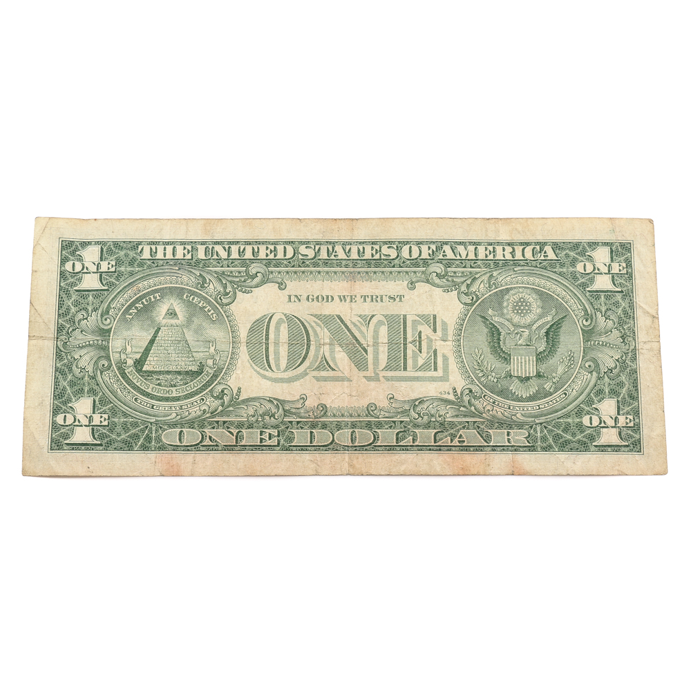 Series 1957-B Blue Seal $1 Silver Certificate