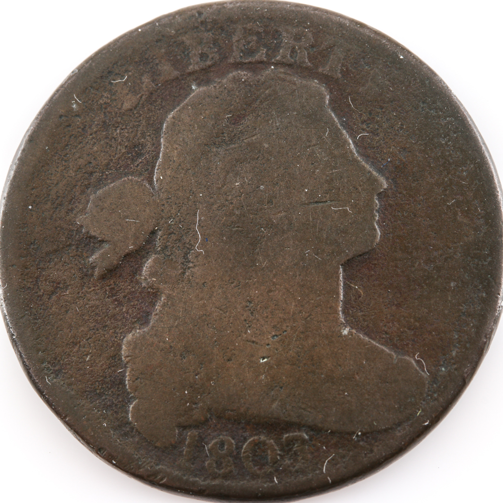 1803 Large Date Draped Bust Cent