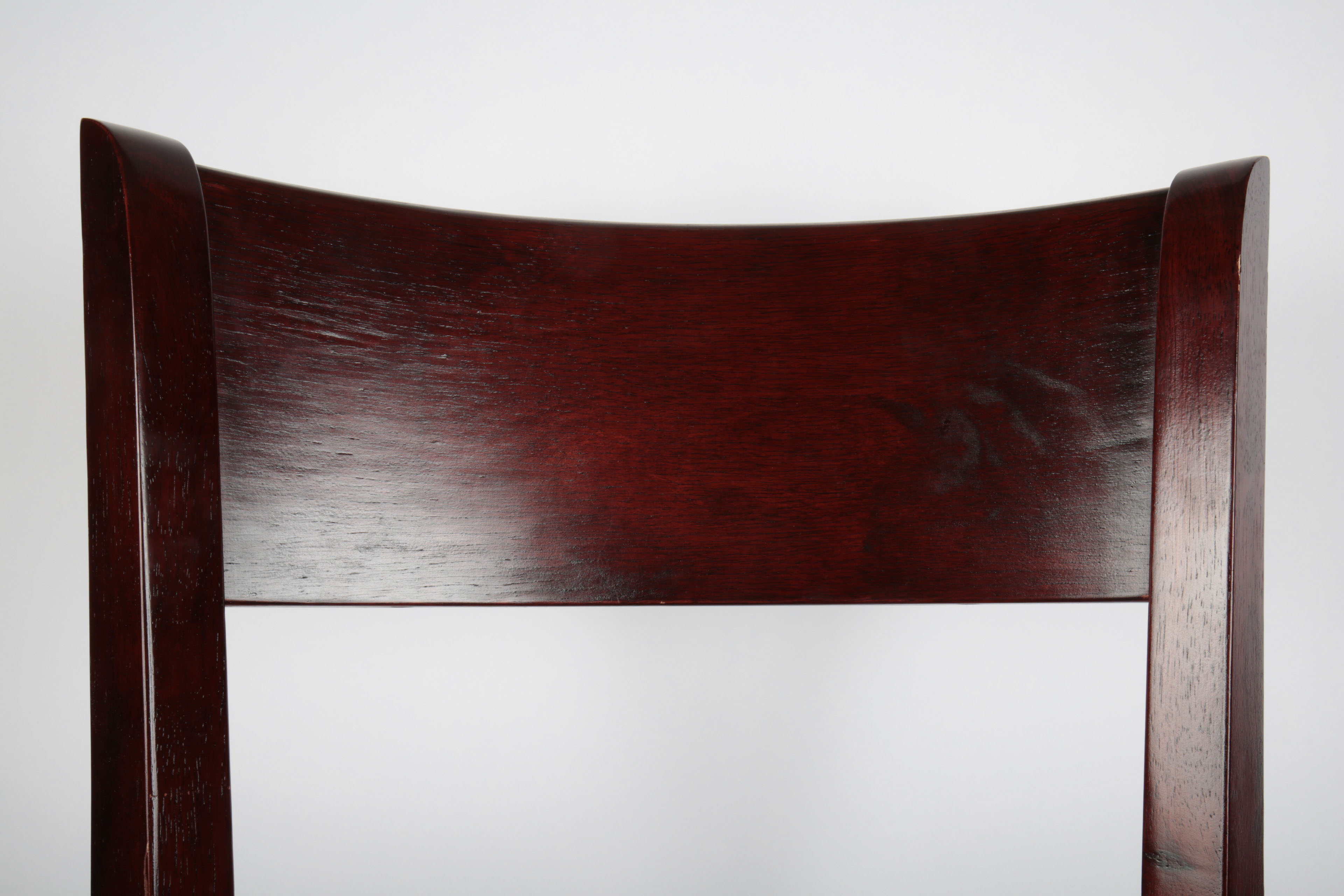 Four Wooden Swivel Barstools