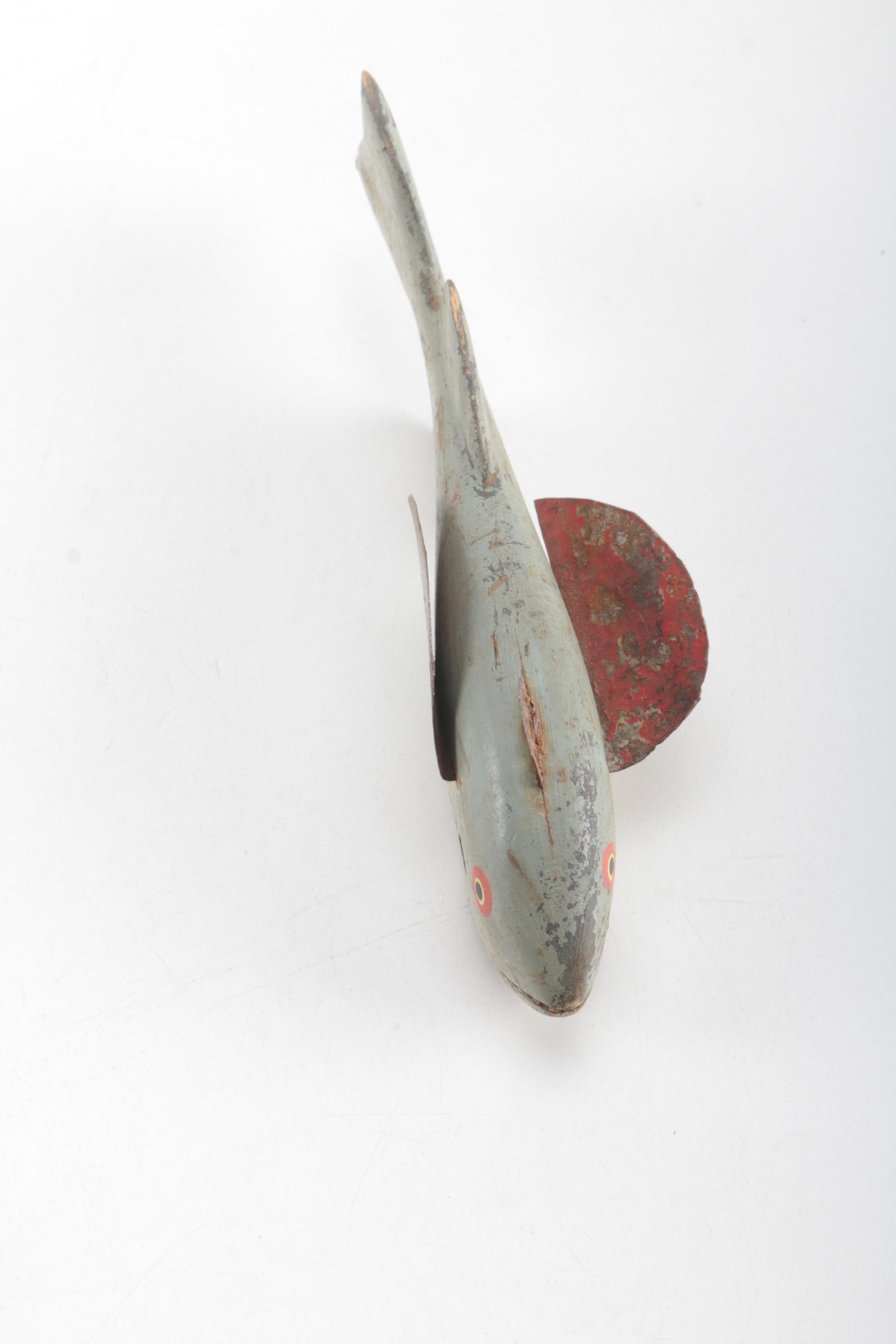 Hand Carved Antique Wooden Fish Decoys