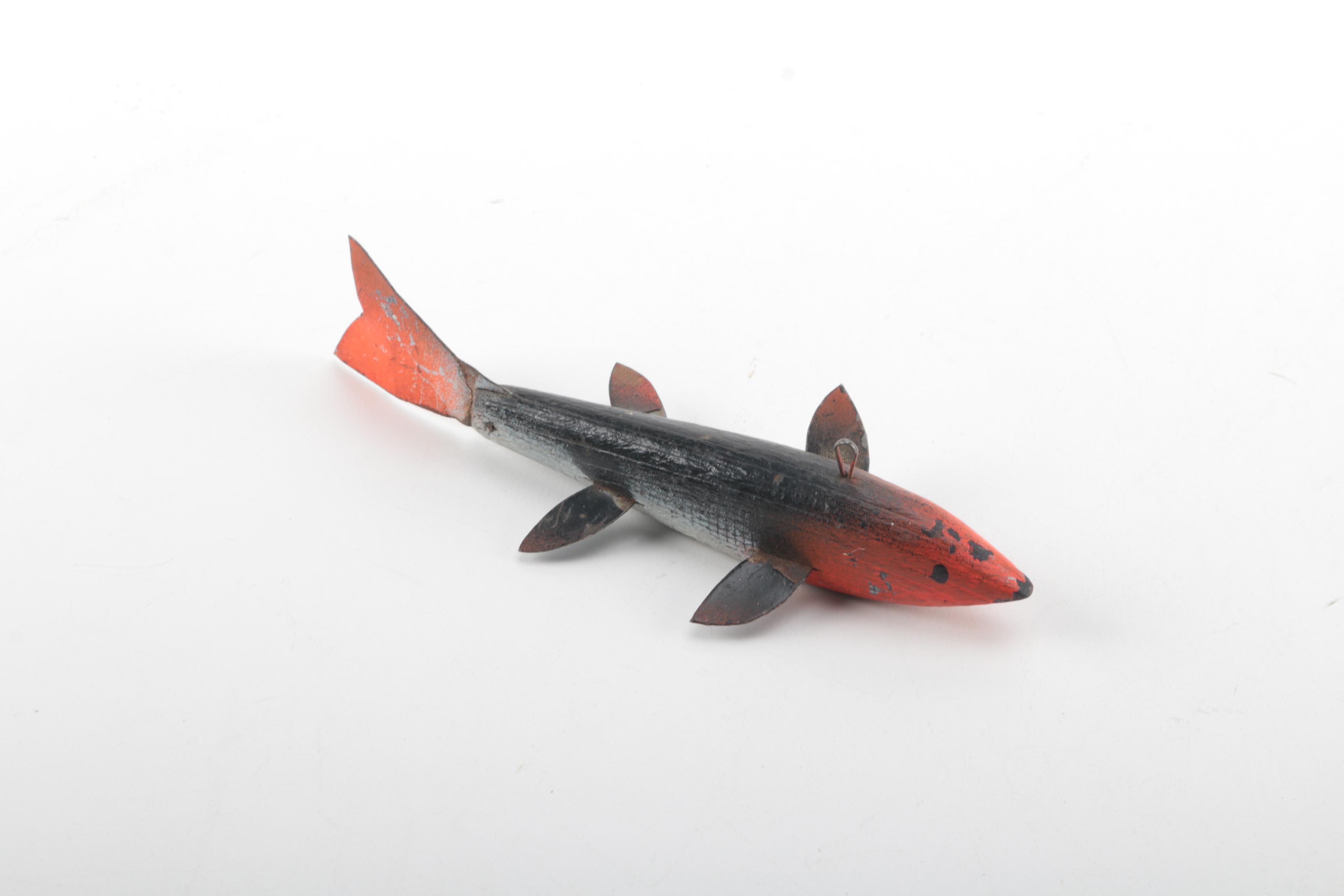 Hand Carved Antique Wooden Fish Decoys