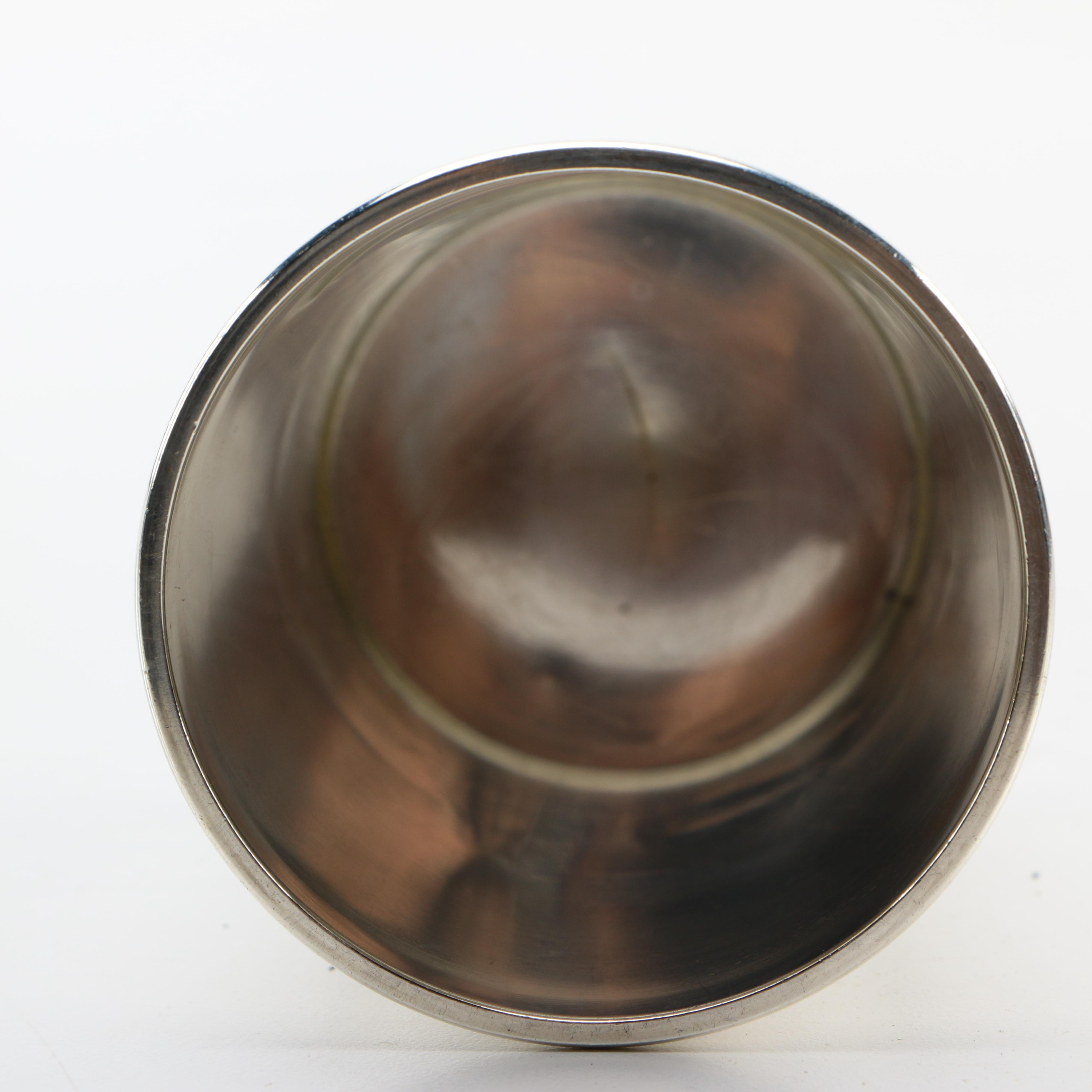 Mark J. Scearce Sterling Mint Julep Cup