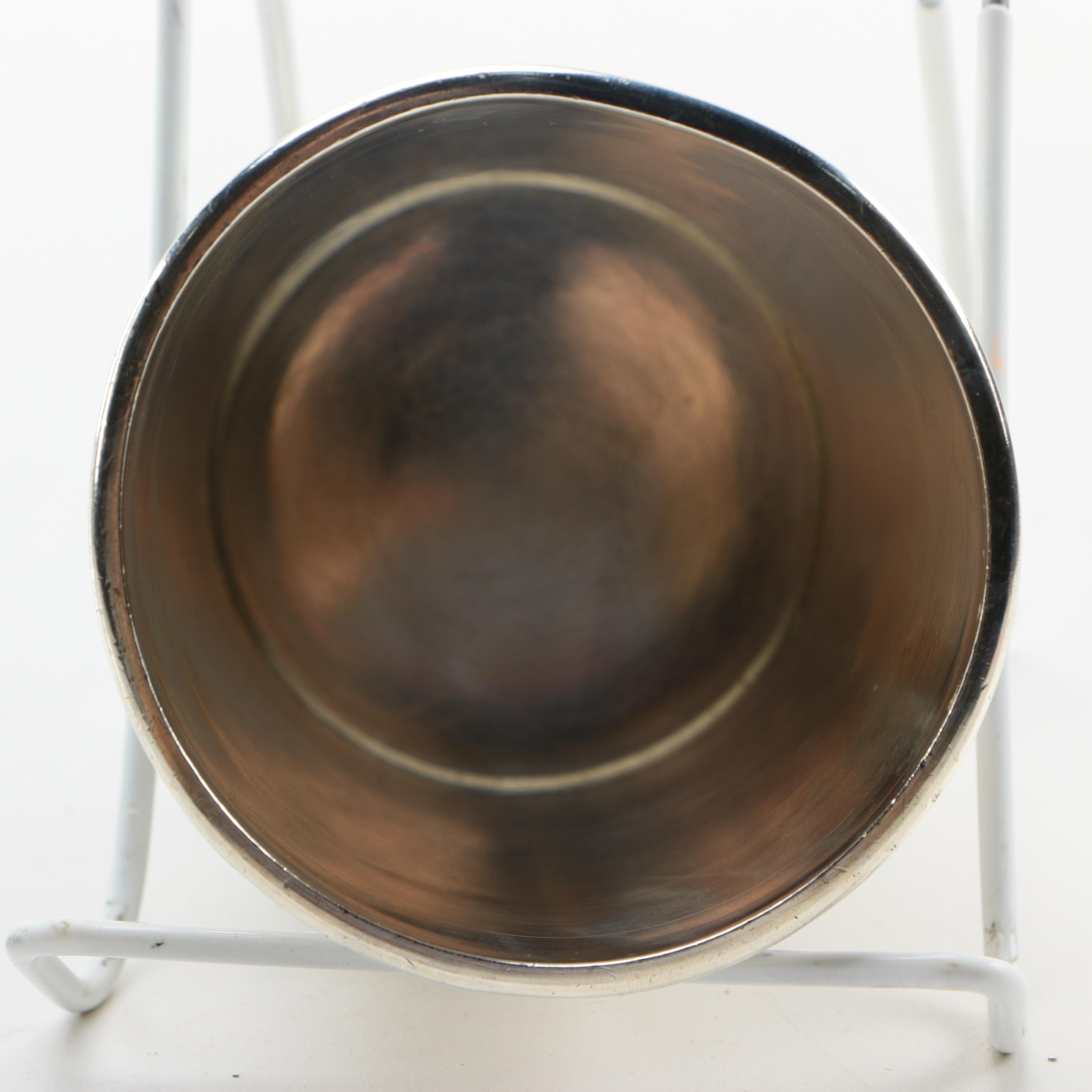 Mark J. Scearce Sterling Mint Julep Cup