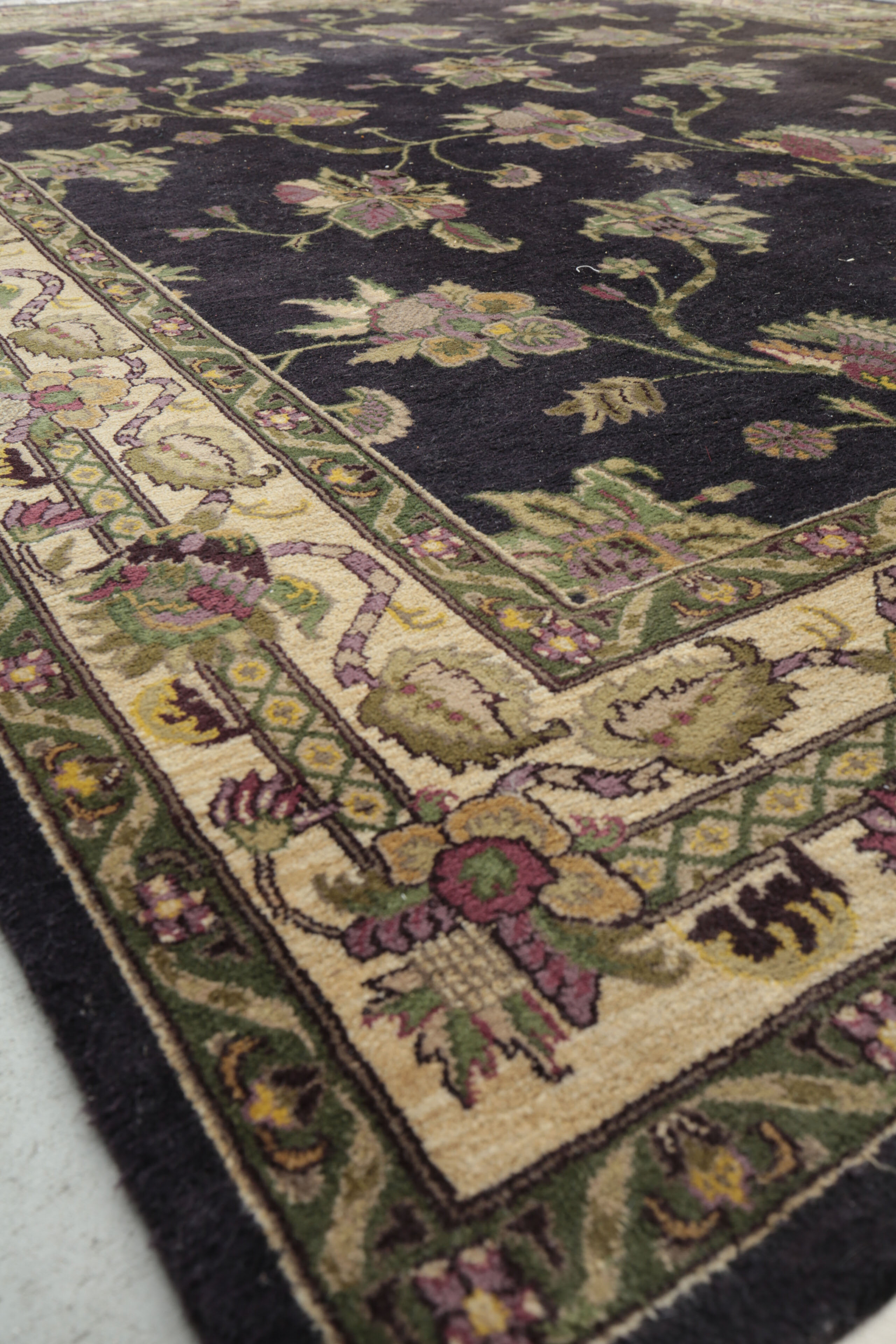Hand-Knotted Michael Handler "Isfahan Royale"Wool Area Rug