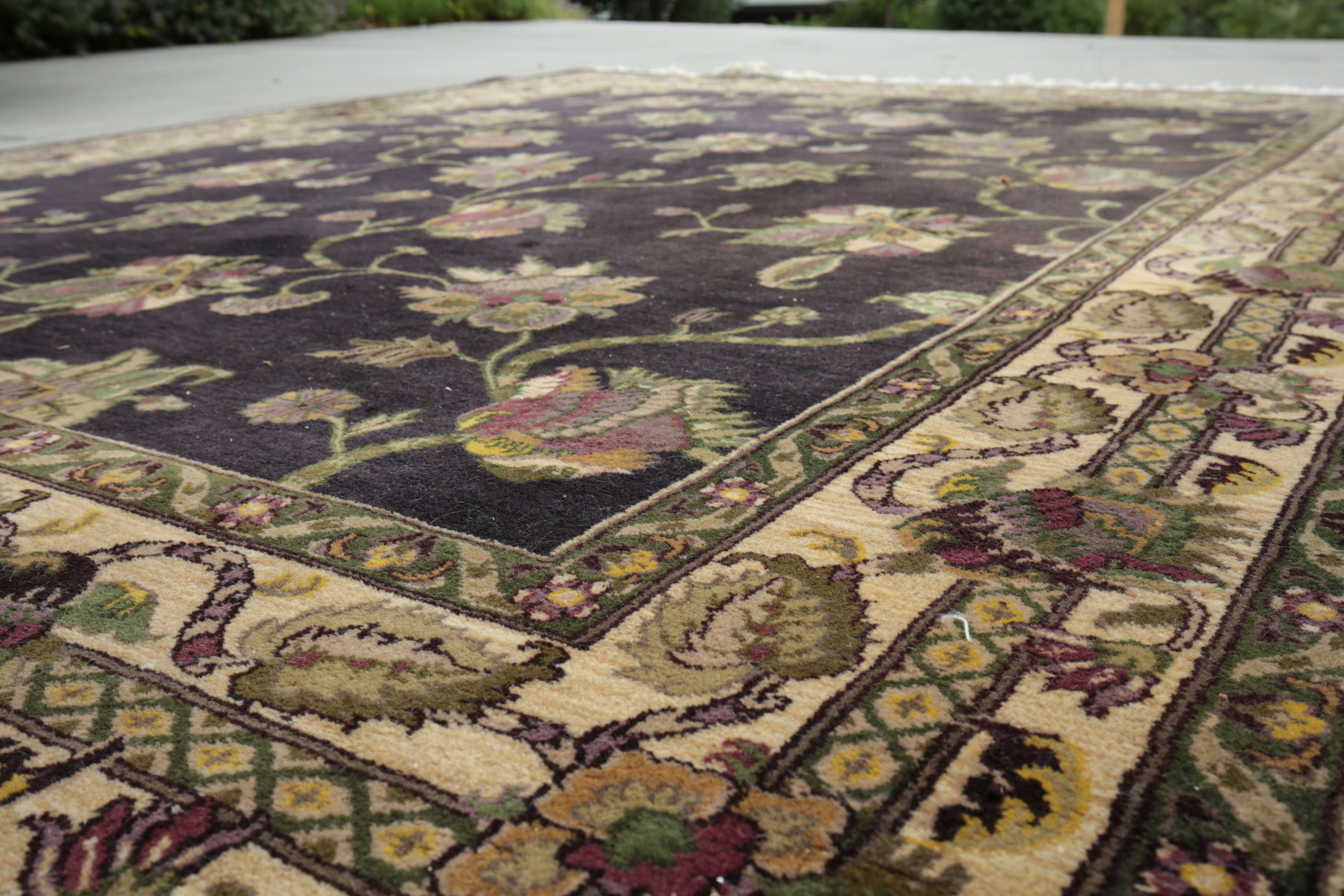 Hand-Knotted Michael Handler "Isfahan Royale"Wool Area Rug