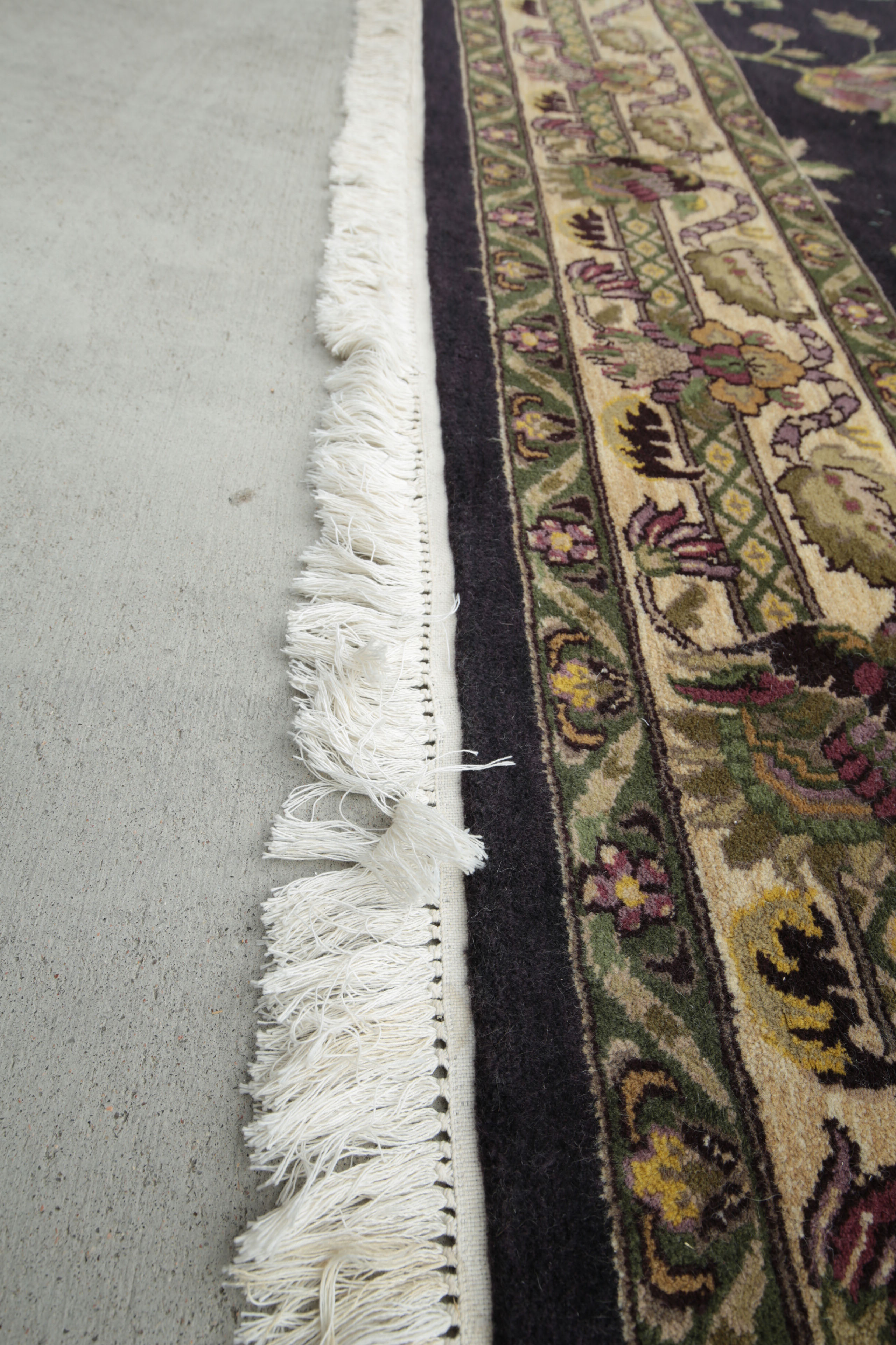 Hand-Knotted Michael Handler "Isfahan Royale"Wool Area Rug