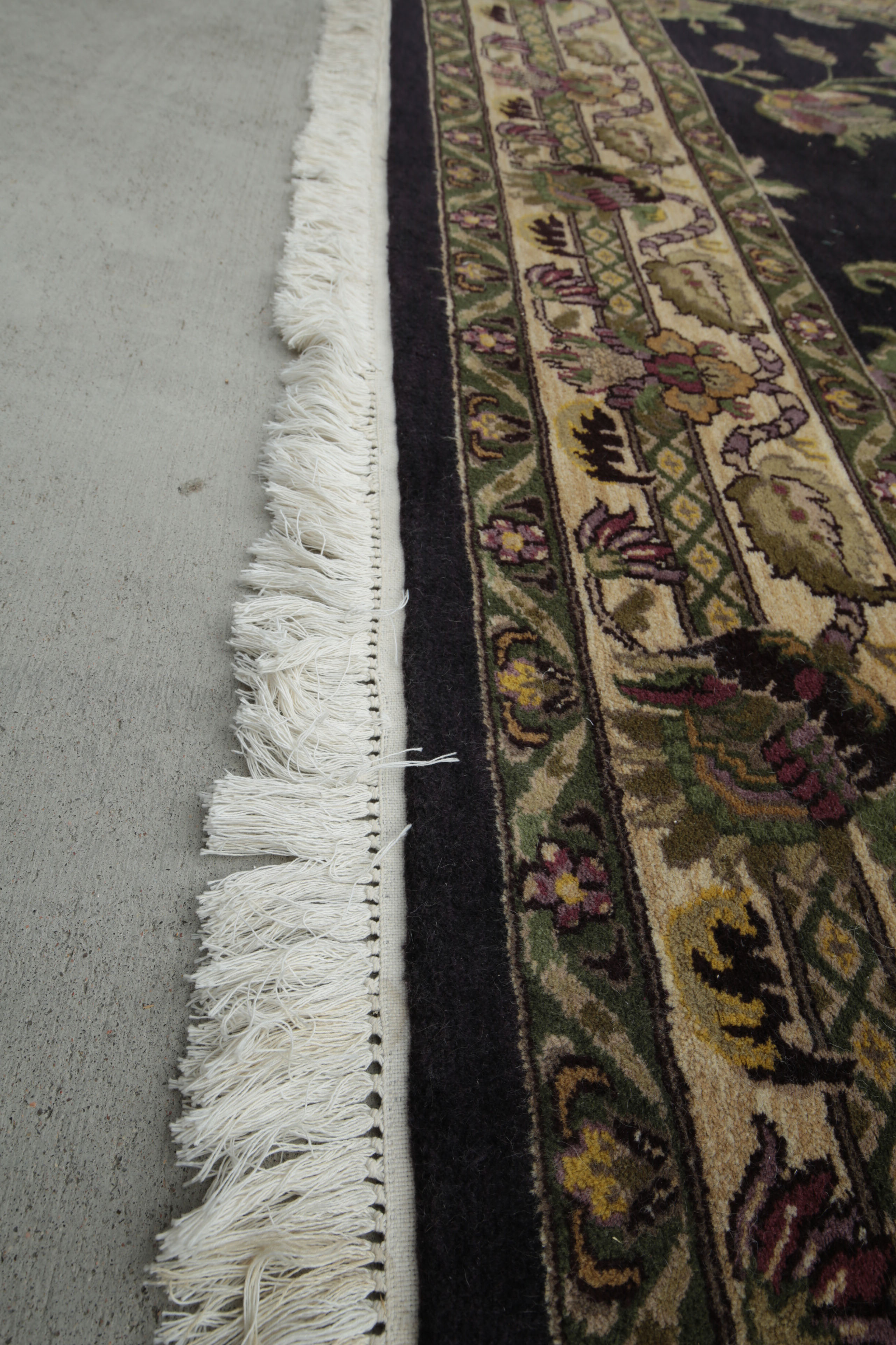 Hand-Knotted Michael Handler "Isfahan Royale"Wool Area Rug