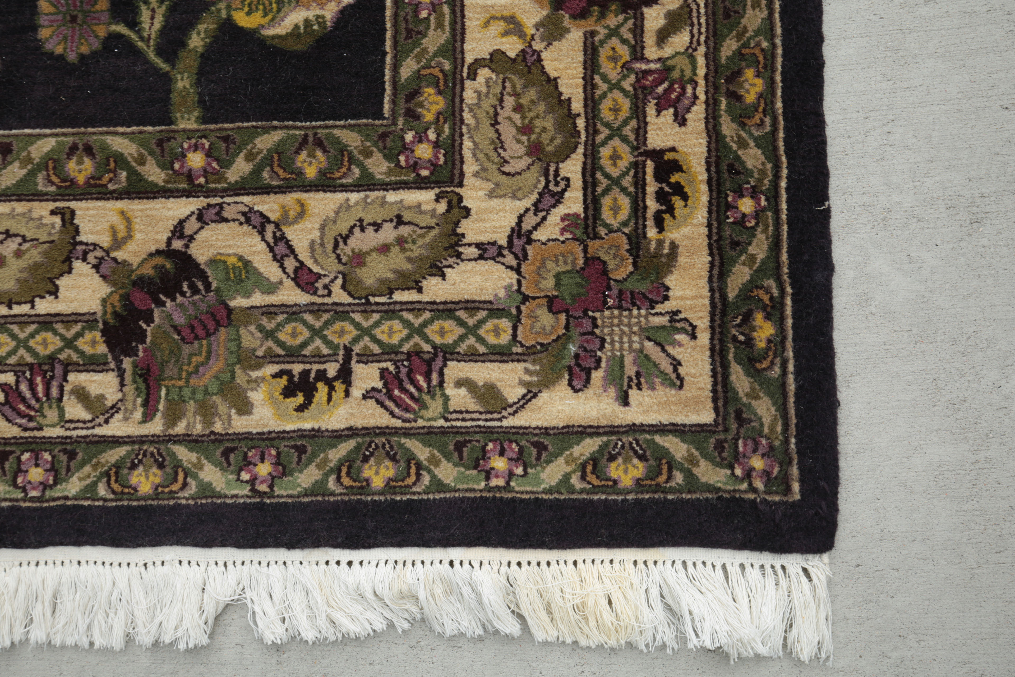 Hand-Knotted Michael Handler "Isfahan Royale"Wool Area Rug