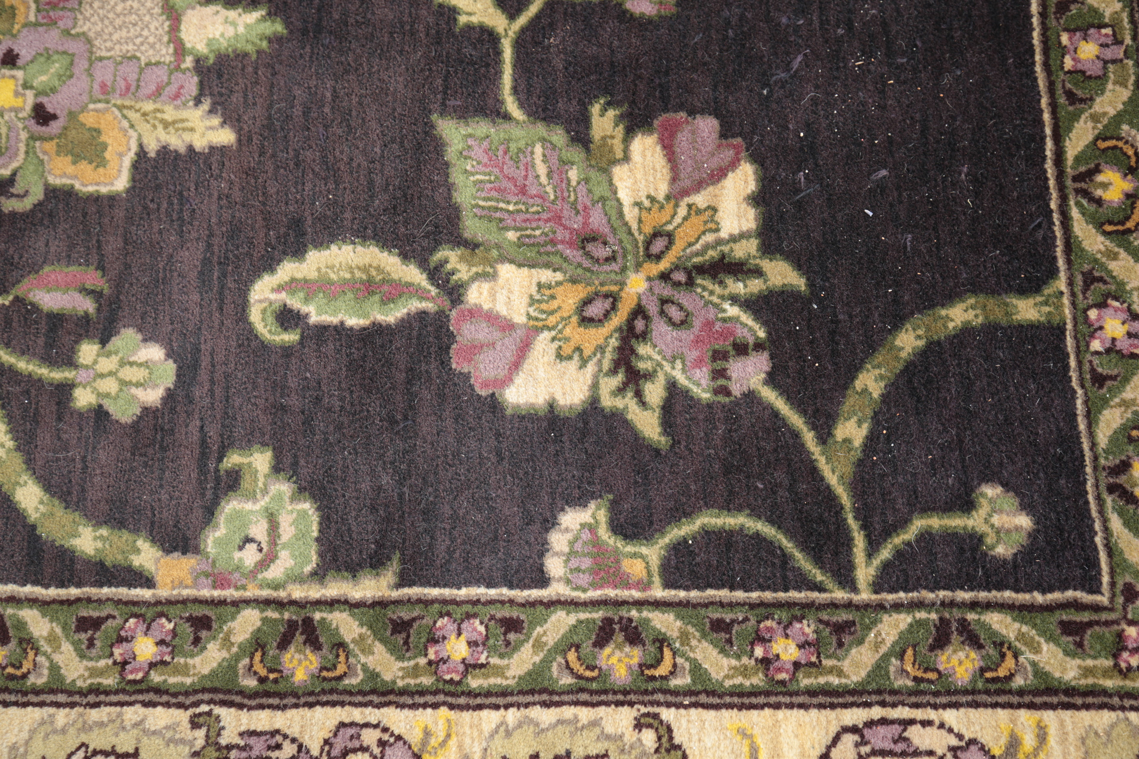 Hand-Knotted Michael Handler "Isfahan Royale"Wool Area Rug