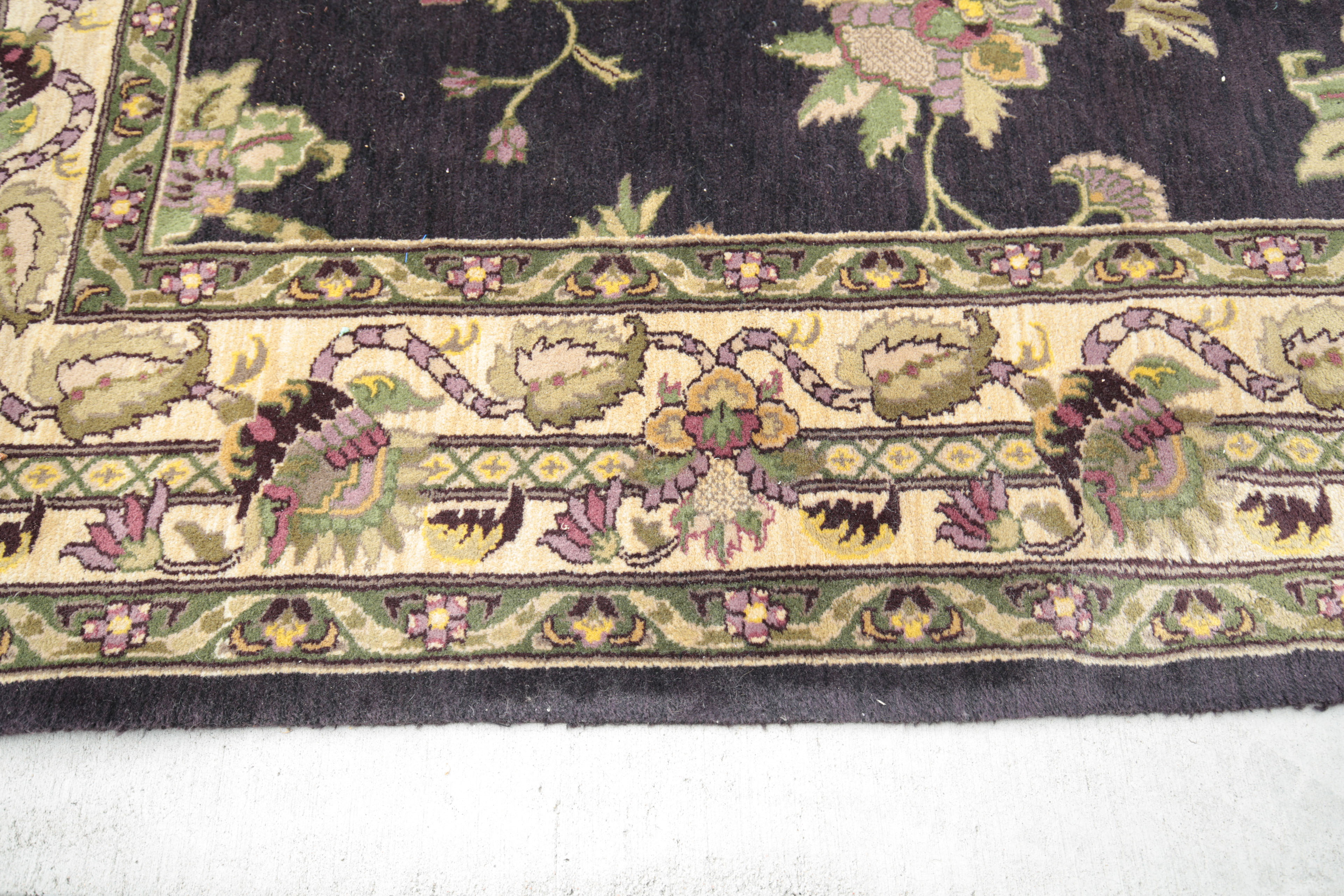 Hand-Knotted Michael Handler "Isfahan Royale"Wool Area Rug