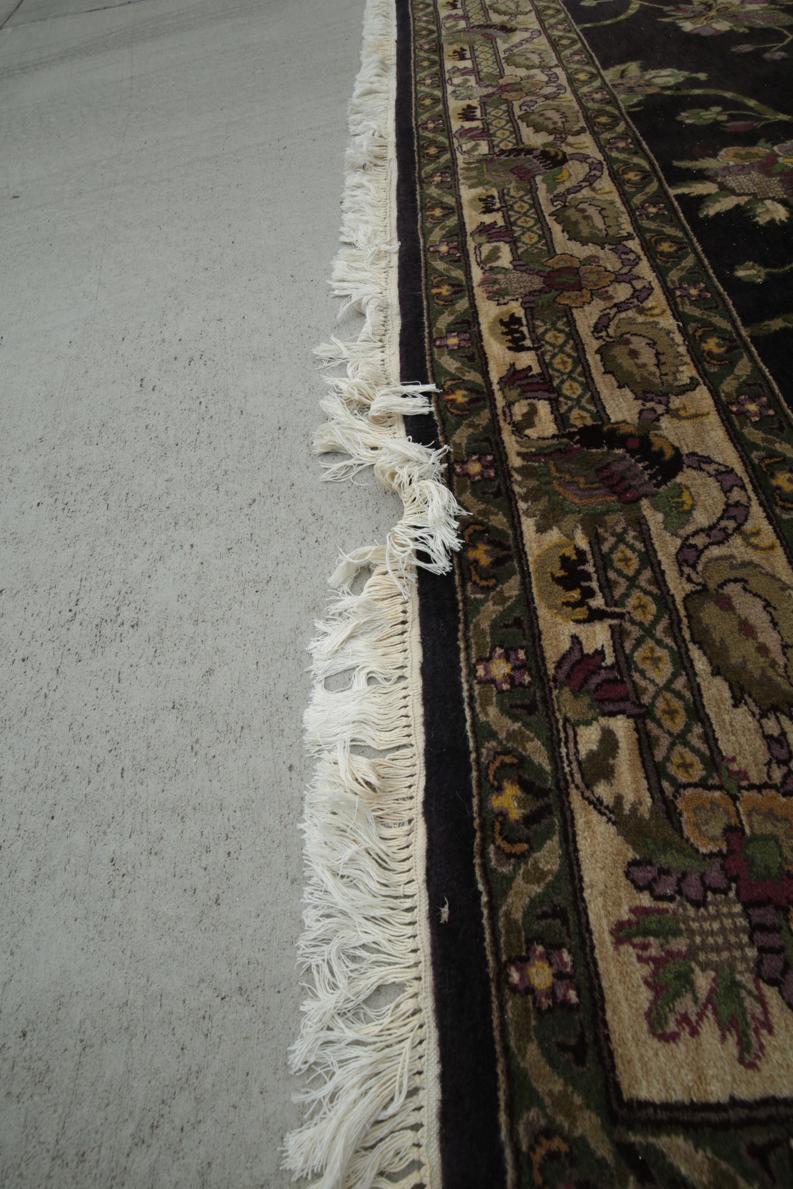 Hand-Knotted Michael Handler "Isfahan Royale"Wool Area Rug