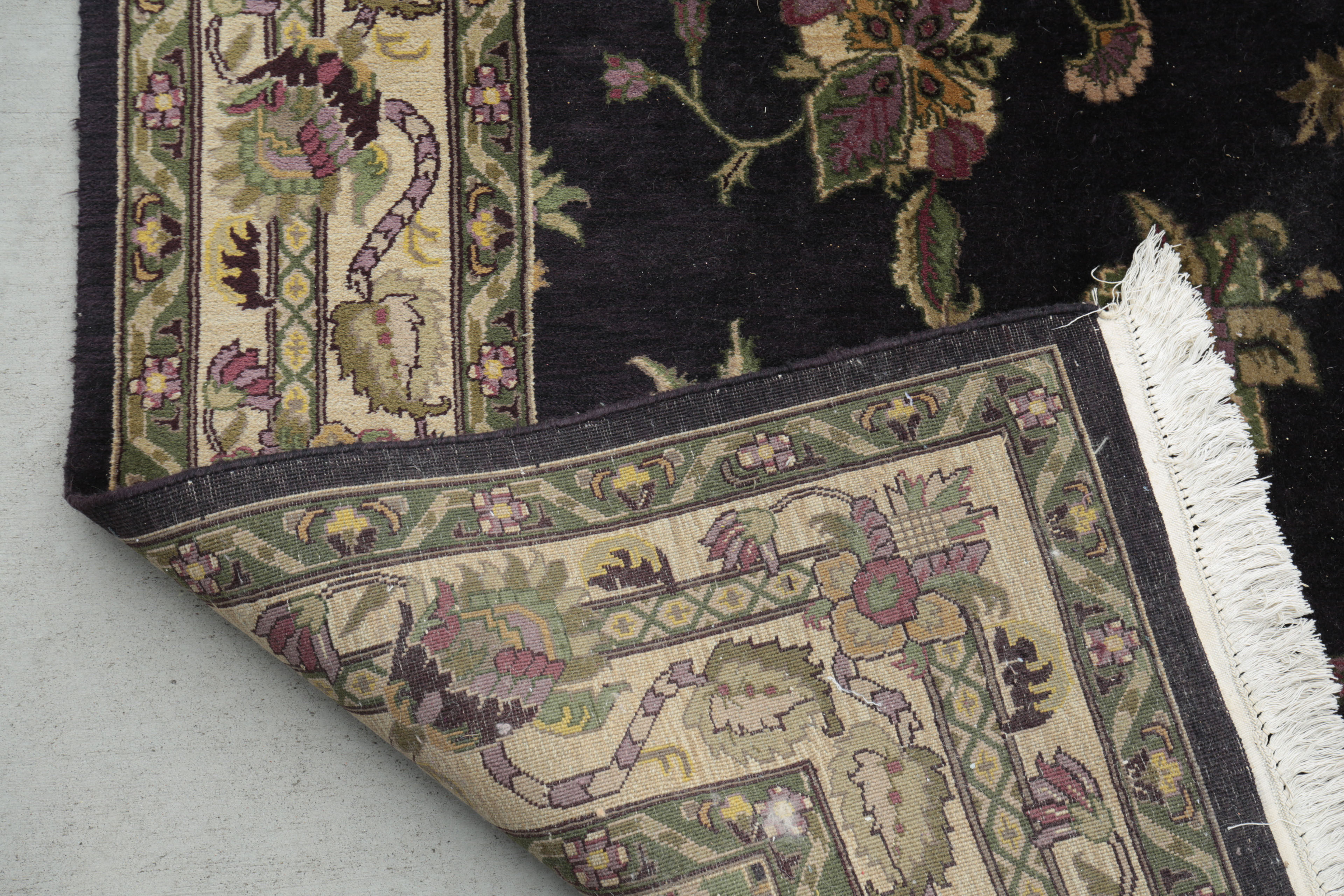 Hand-Knotted Michael Handler "Isfahan Royale"Wool Area Rug