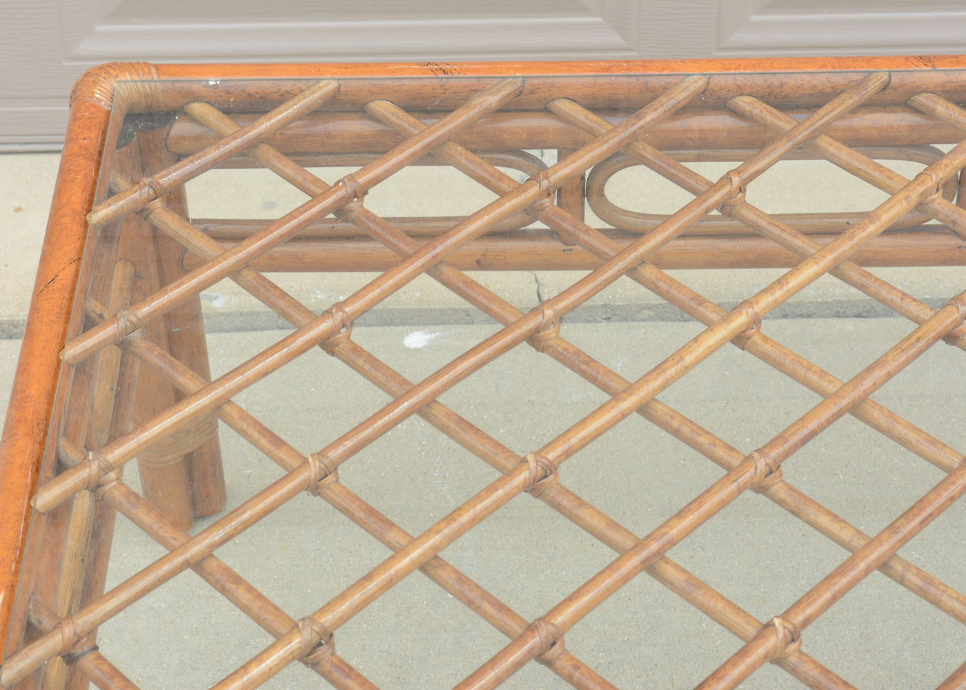 Norwalk Glass Top Coffee Table