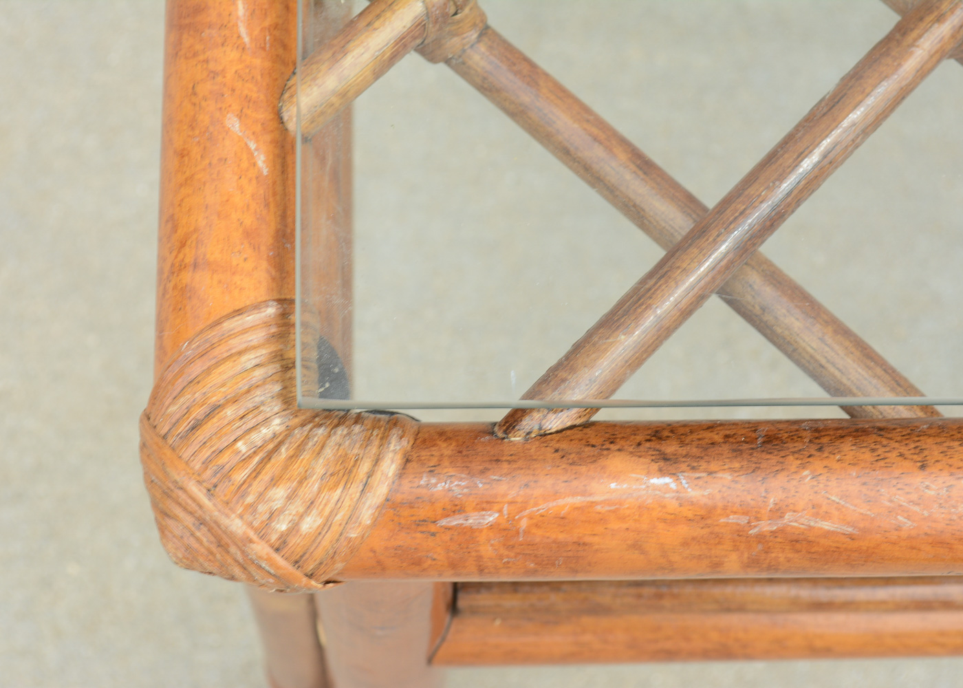 Norwalk Glass Top Coffee Table