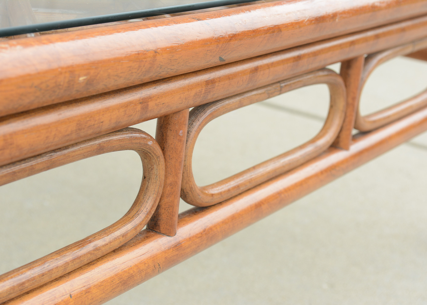 Norwalk Glass Top Coffee Table