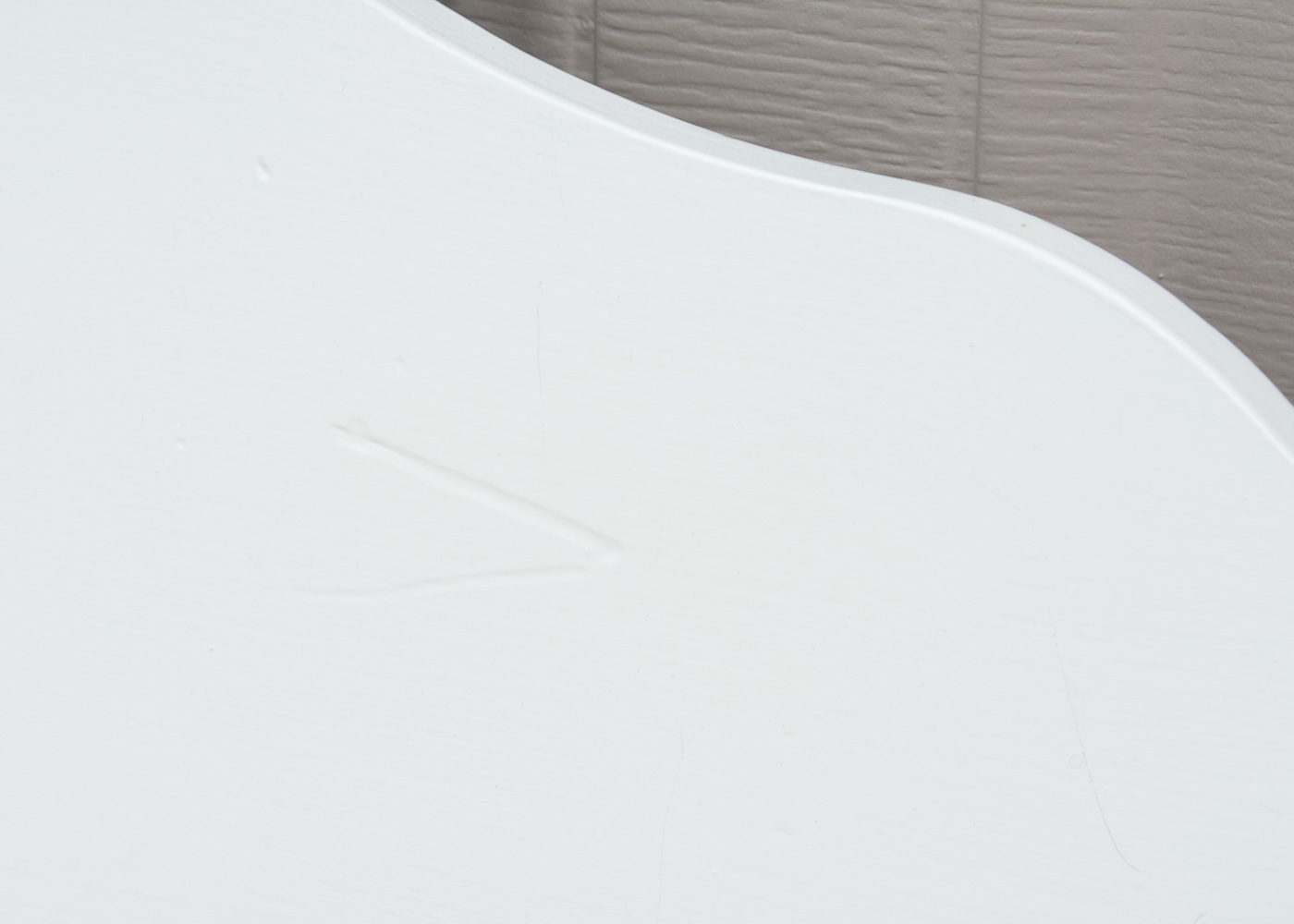 White-Painted Full/Queen Headboard