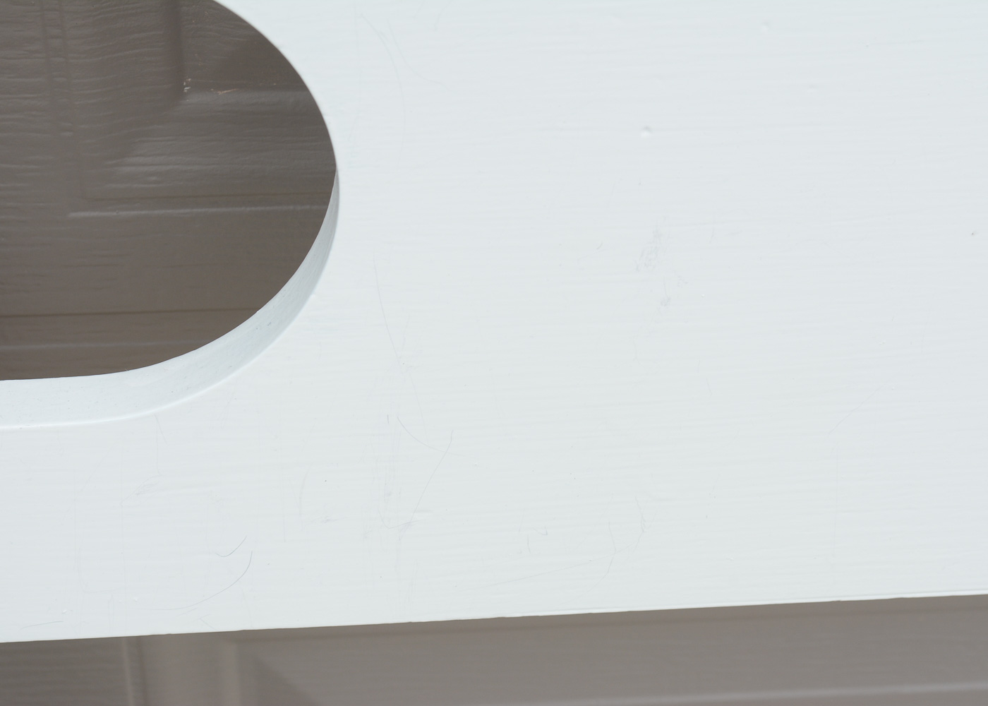 White-Painted Full/Queen Headboard