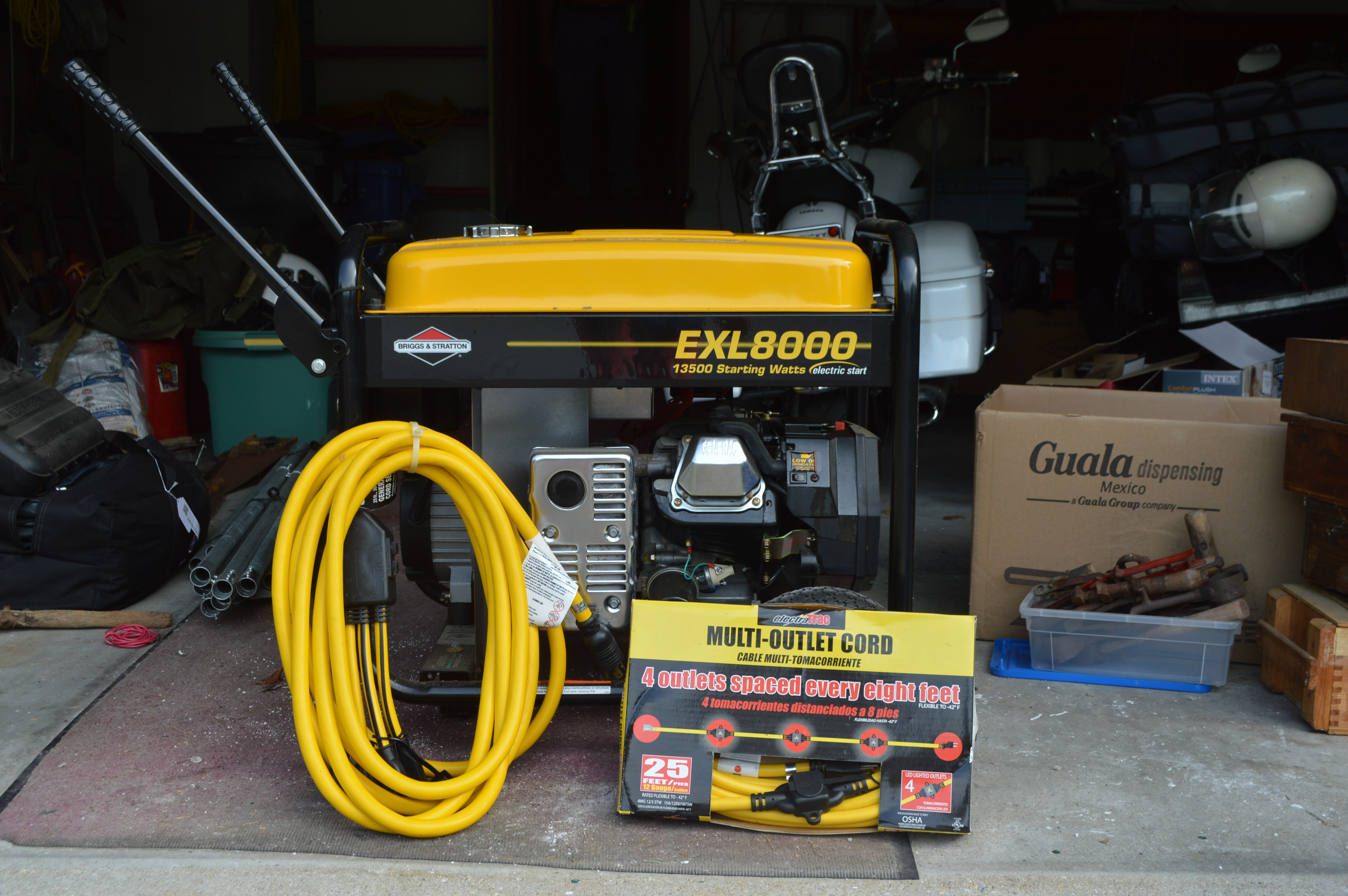 Briggs & Stratton EXL 8000 13,500 Gas Powered Generator