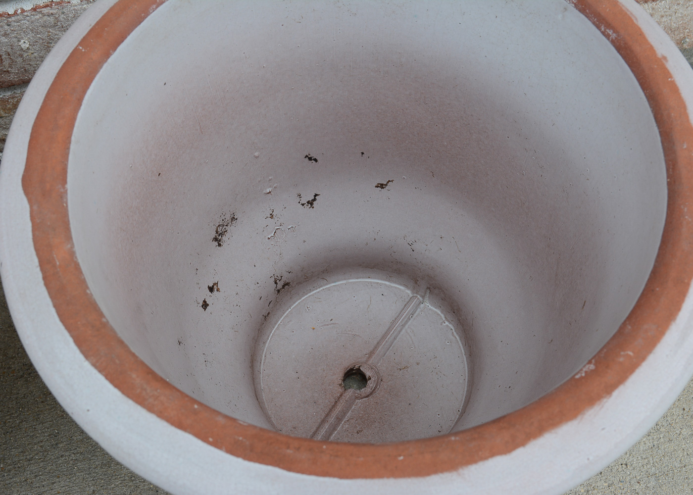 Three Terracotta Planters