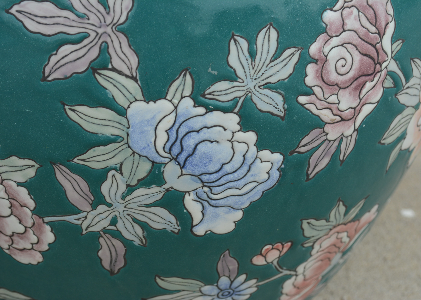 Pair of Chinese Fish Bowl Planters