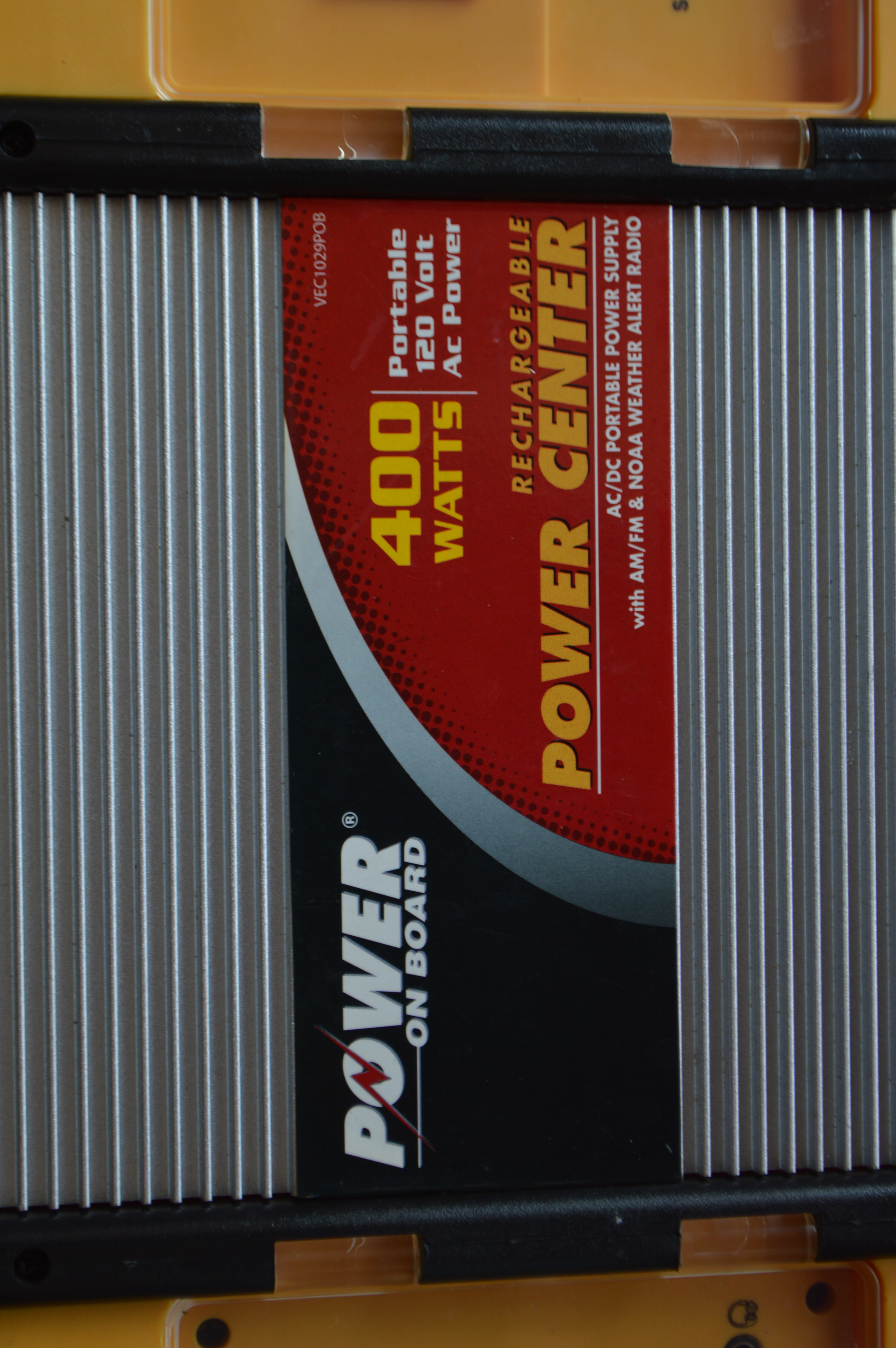 Power on Board 400 Watts Rechargeable Power Center