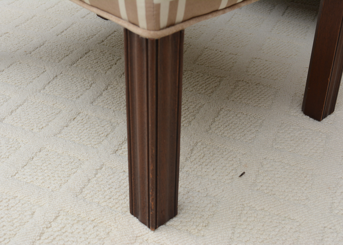 Woodmark Wingback Chair with Ottoman