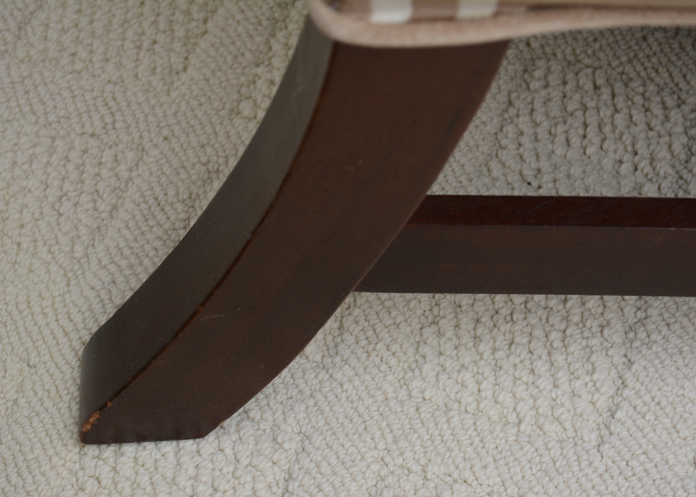 Woodmark Wingback Chair With Ottoman