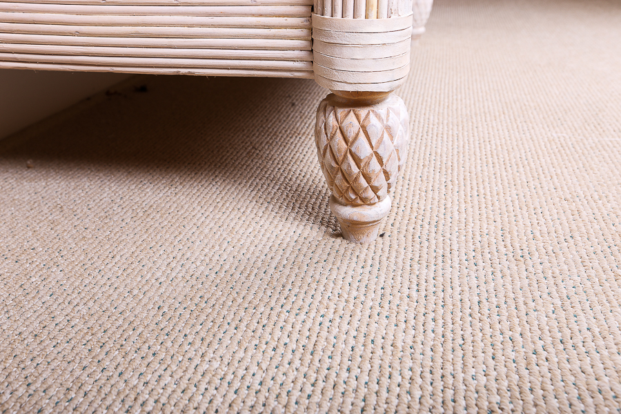 Hollywood Regency Style Rattan Chest of Drawers by Lexington