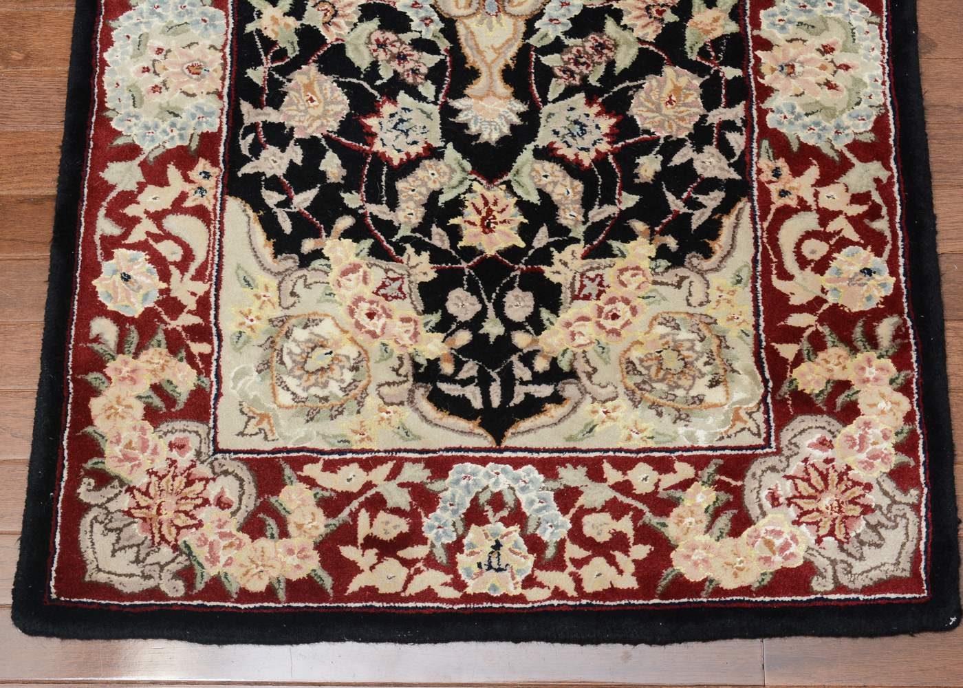 Hand-Tufted Indo-Persian Carpet Runner