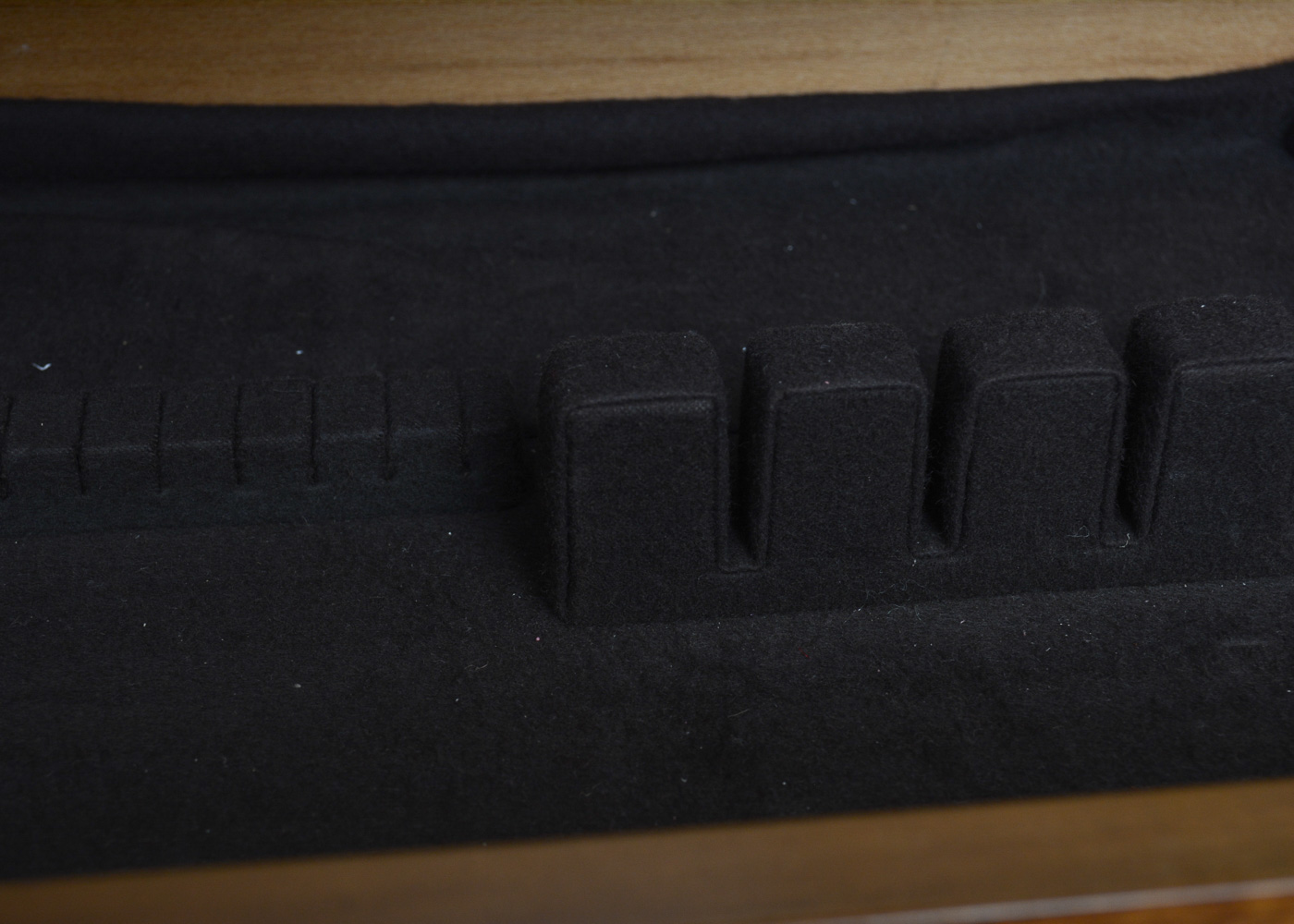 Drexel Black-Painted Lighted China Cabinet