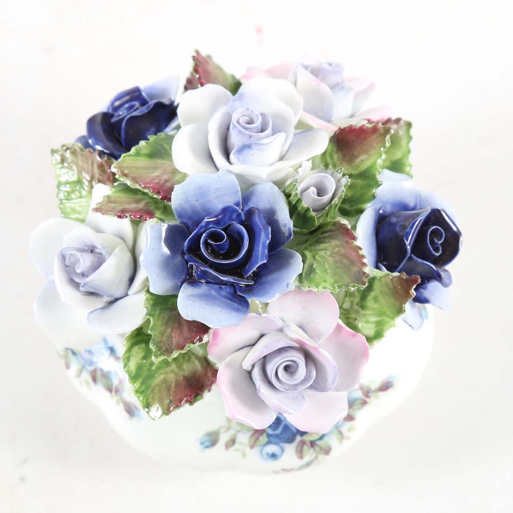 Royal Albert "Moonlight Rose" Bone China Bouquets