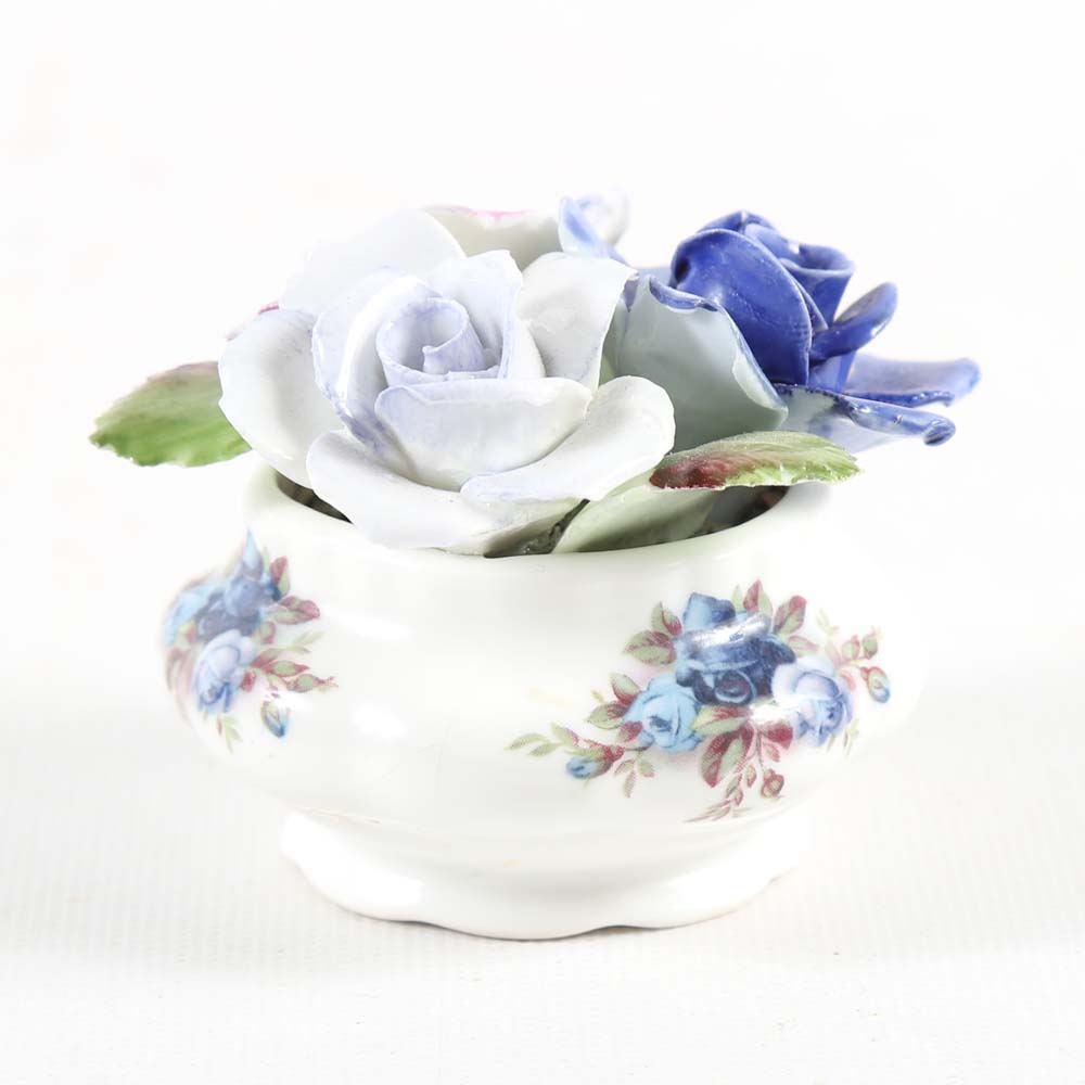 Royal Albert "Moonlight Rose" Bone China Bouquets