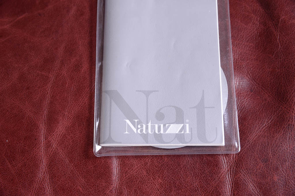 Natuzzi Burgundy Leather Sofa