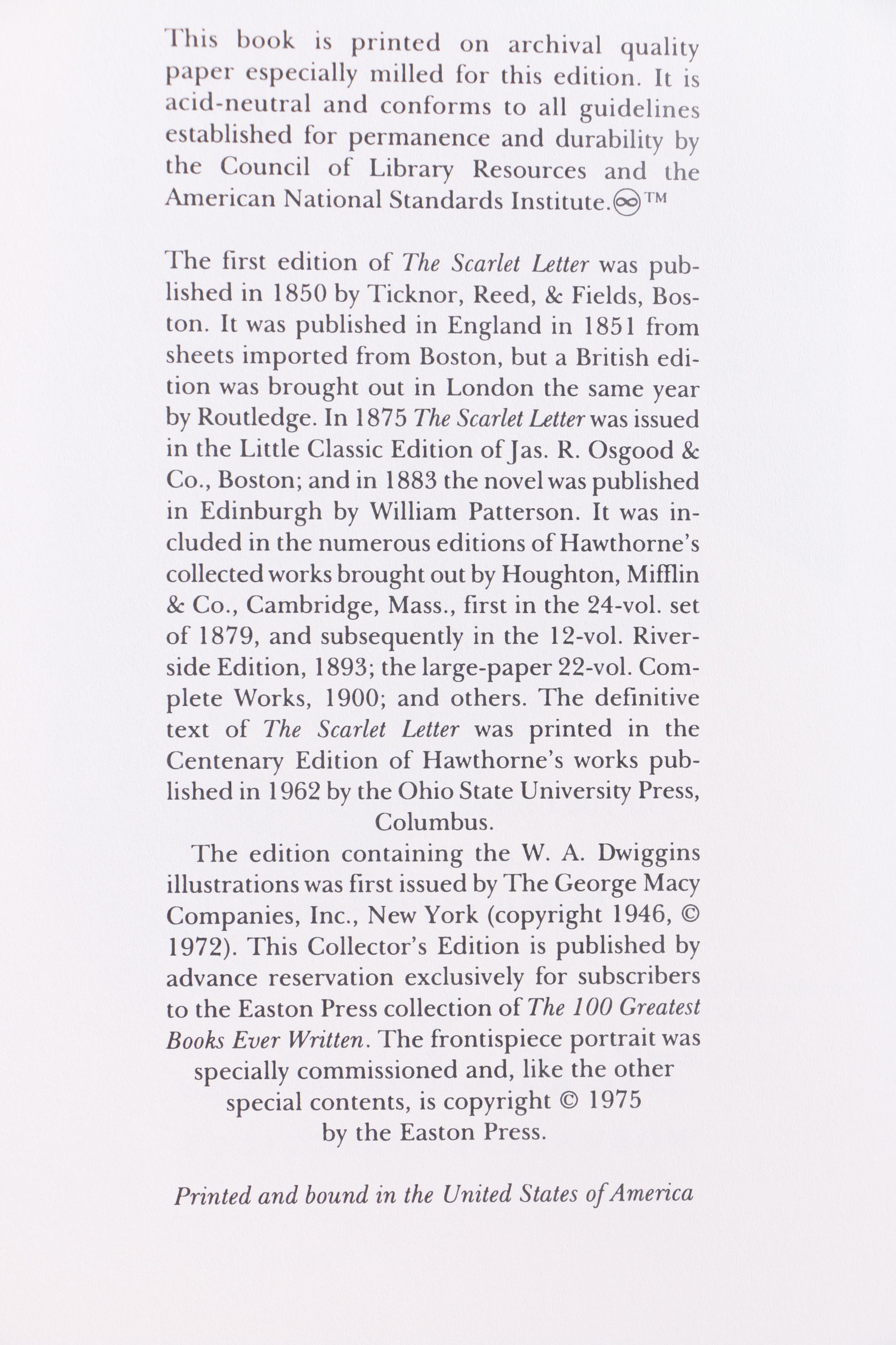 Easton Press "The 100 Greatest Books Ever Written" Collector's Edition Books