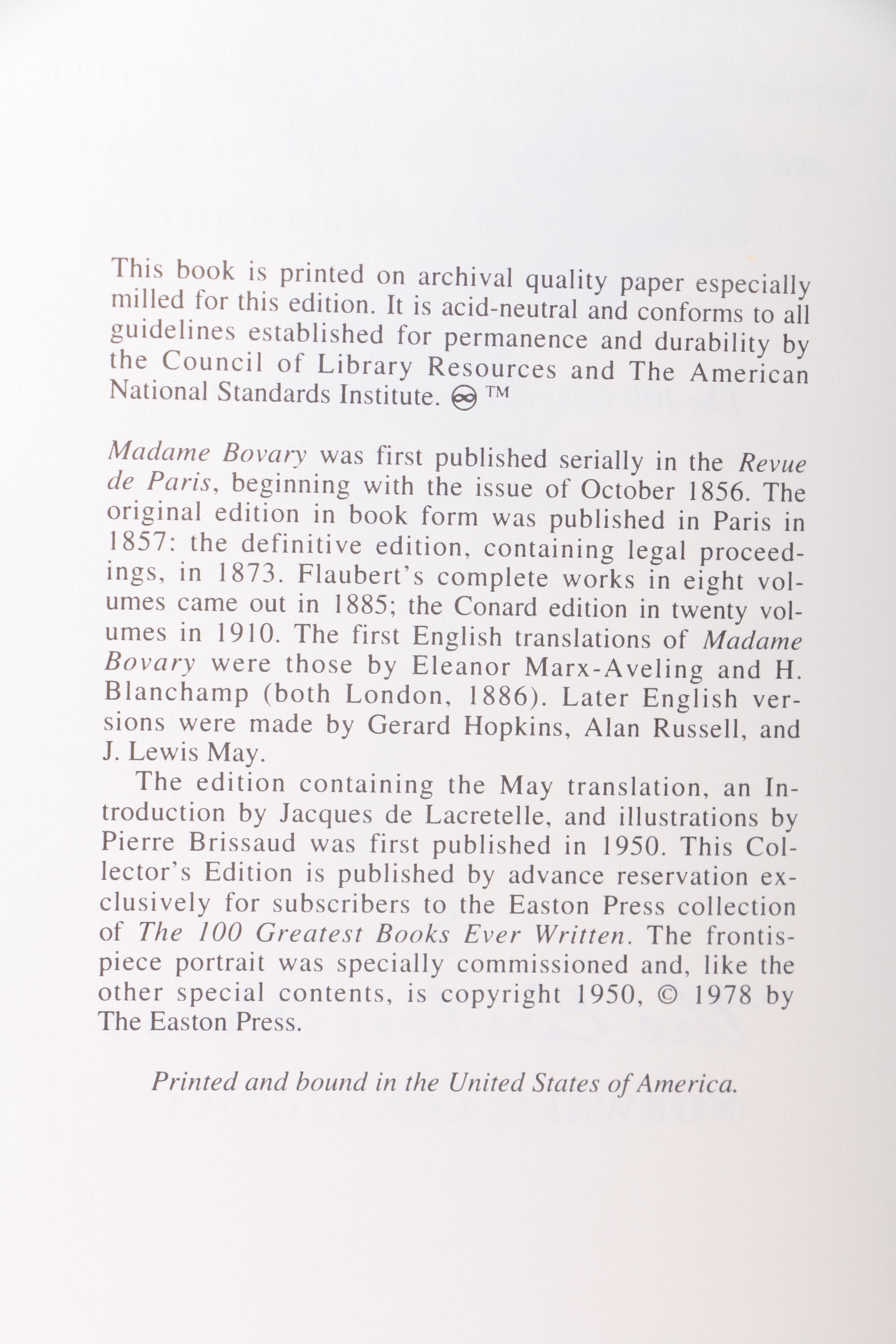 Easton Press "The 100 Greatest Books Ever Written" Collector's Edition Books